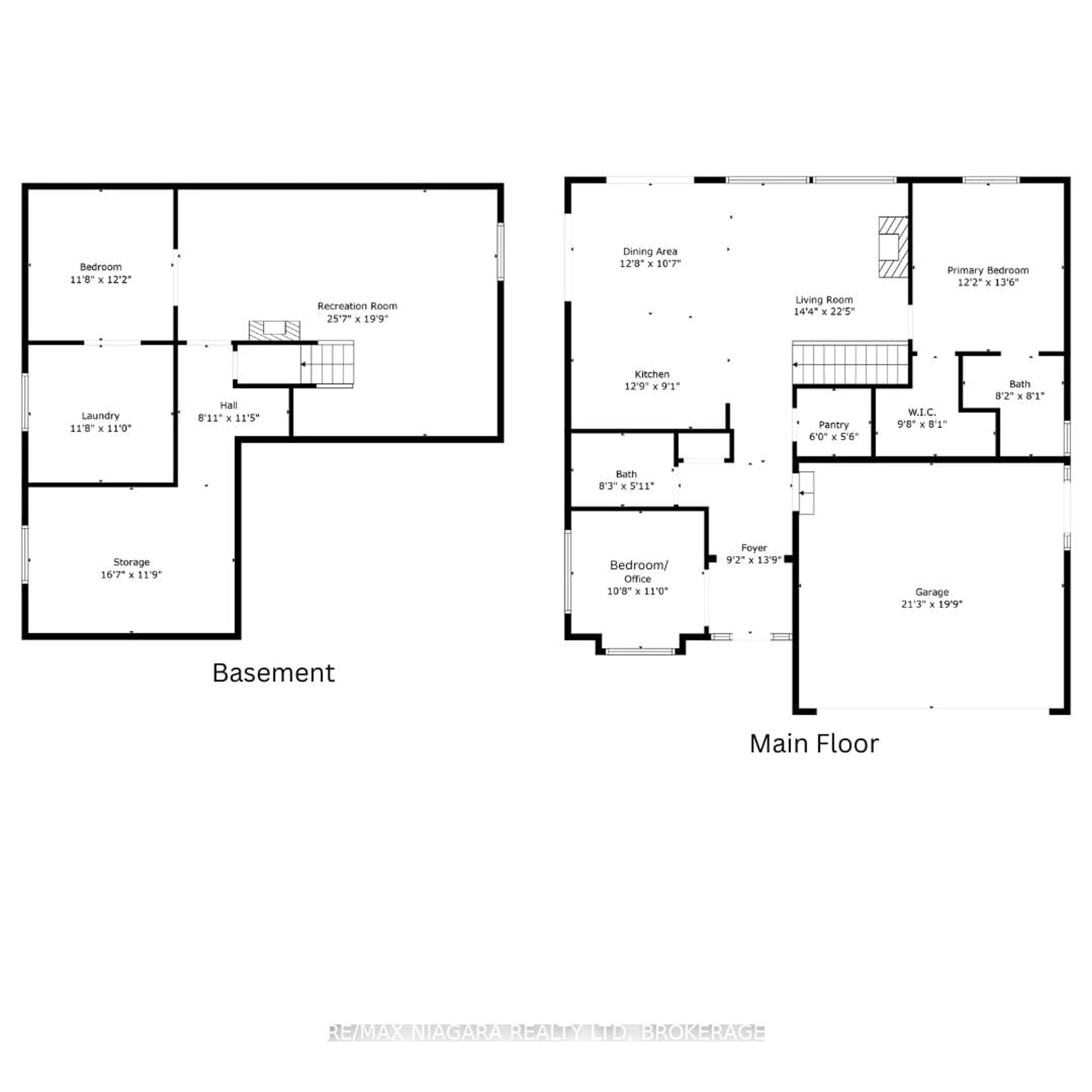 Floor plan for 35 Burleigh Rd, Fort Erie Ontario L0S 1N0