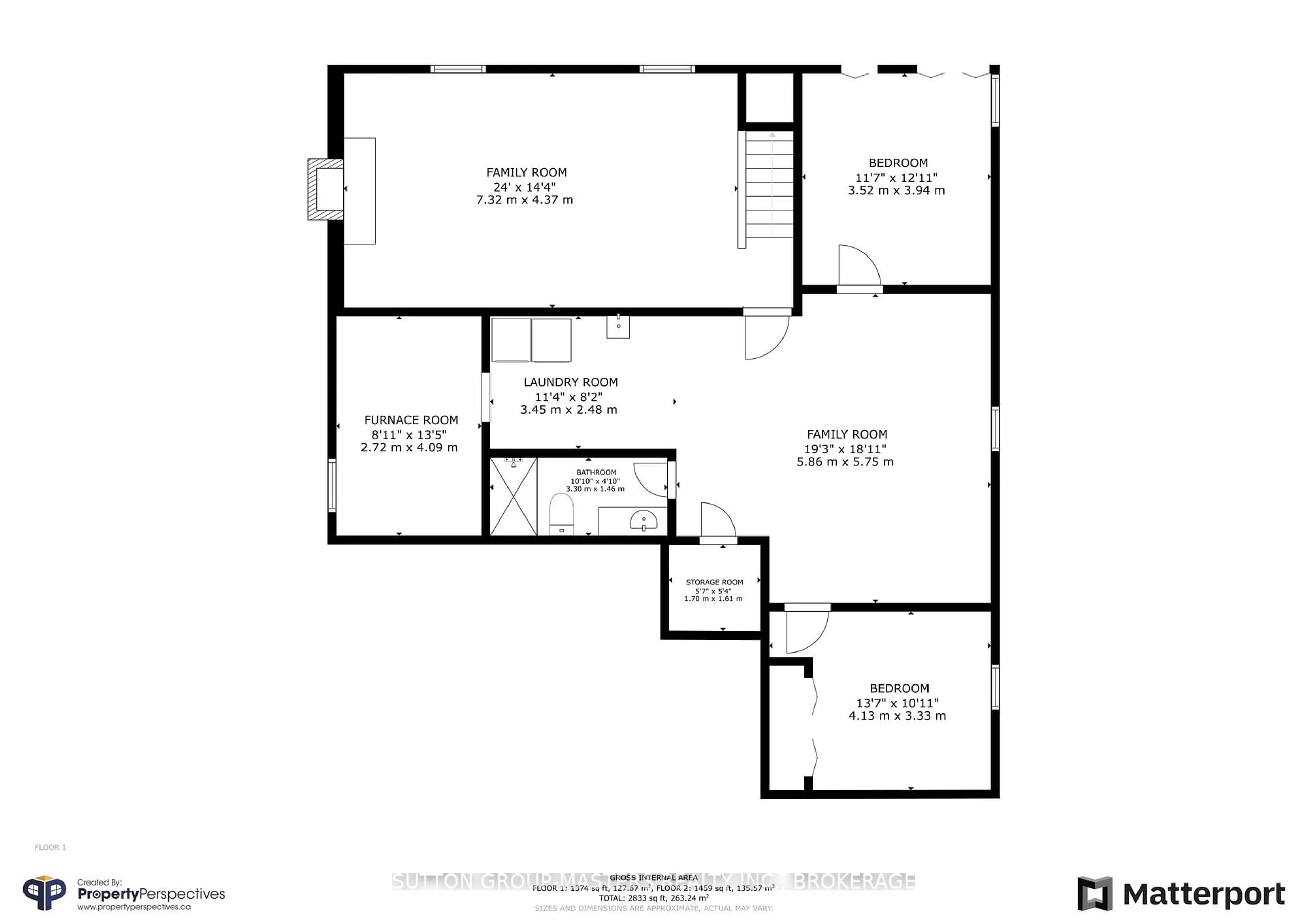 Floor plan for 984 Ambleside Cres, Kingston Ontario K7P 2B7