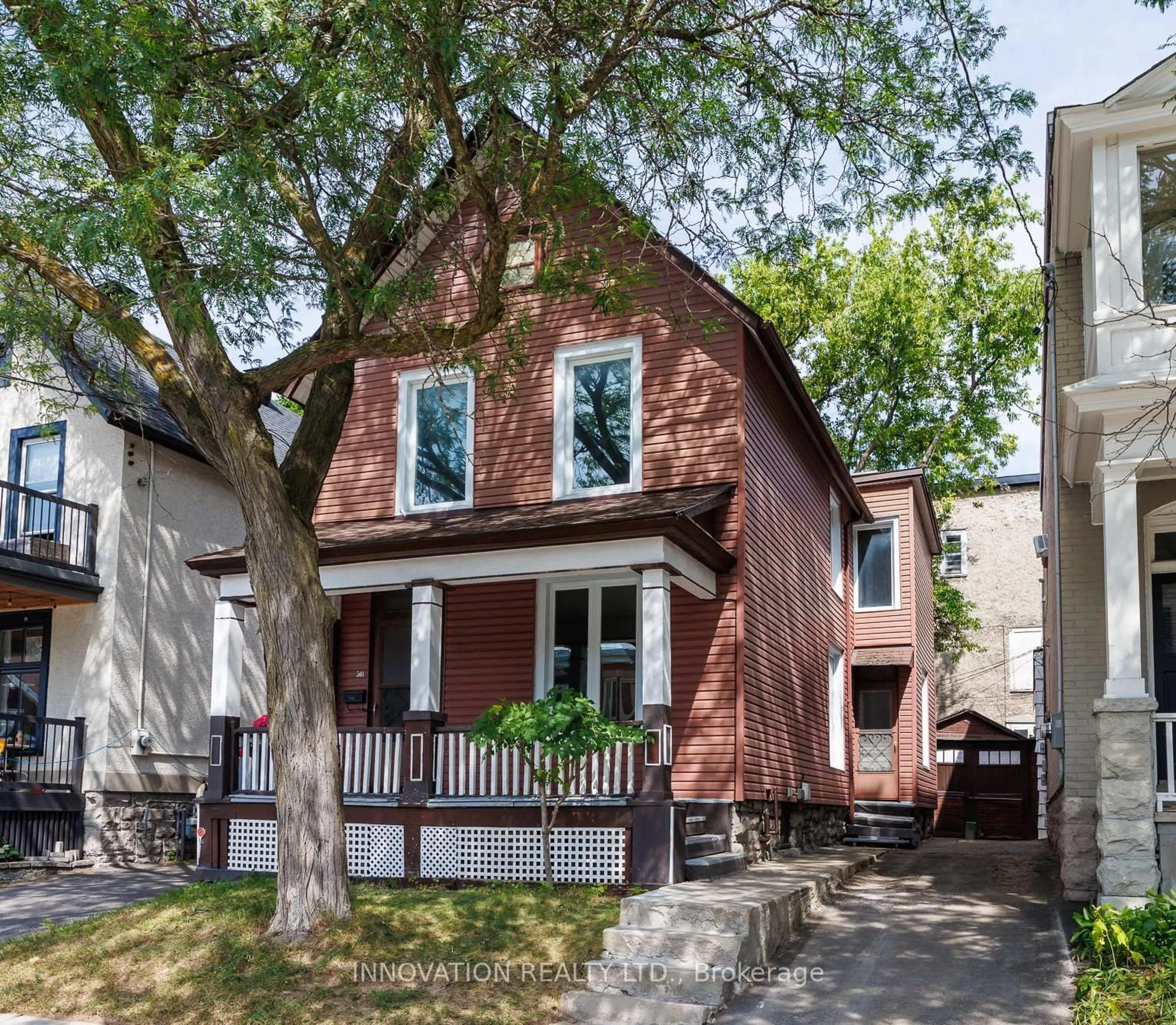 Home with brick exterior material, street for 501 Mcleod St, Ottawa Ontario K1R 5P9