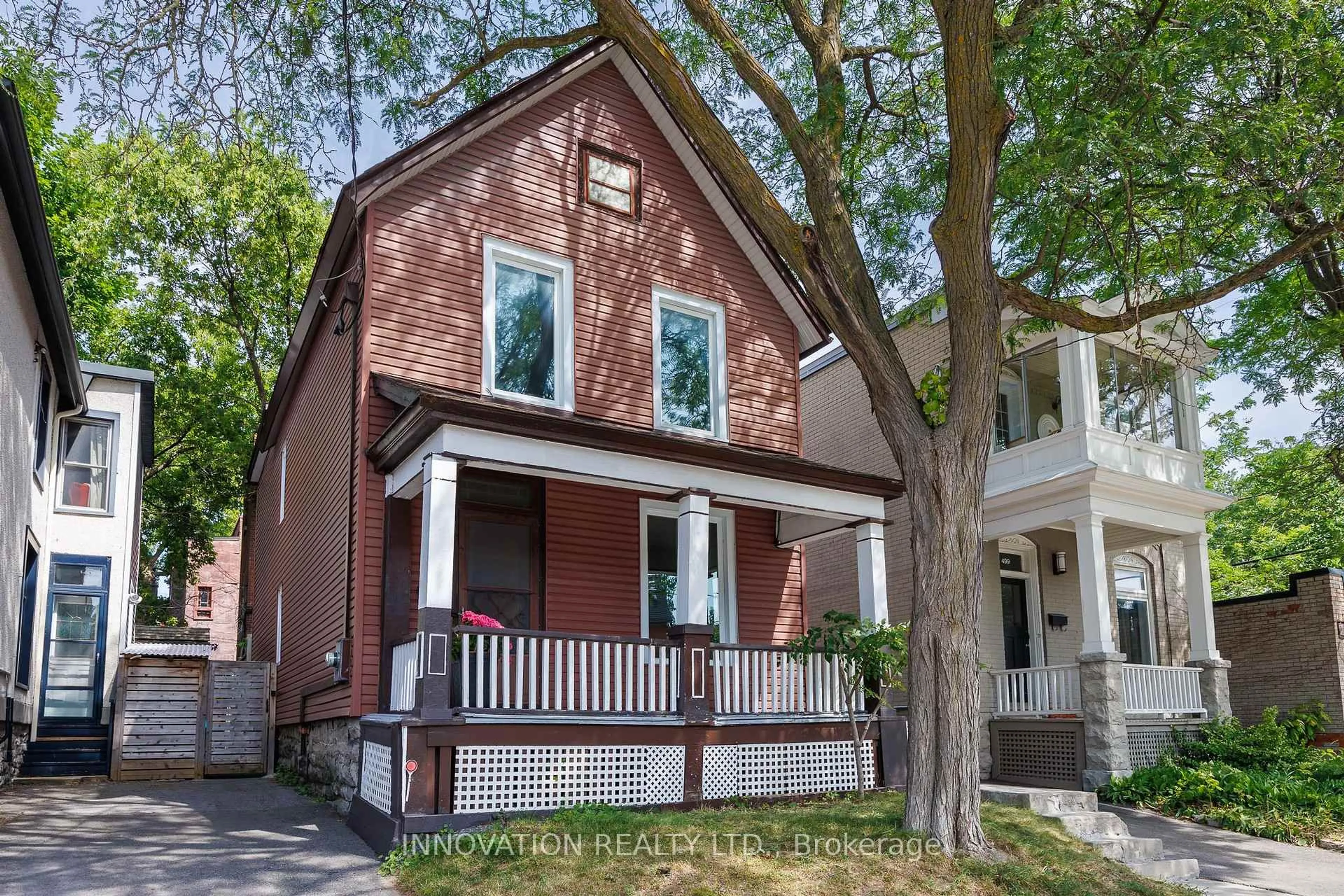Home with brick exterior material, street for 501 Mcleod St, Ottawa Ontario K1R 5P9