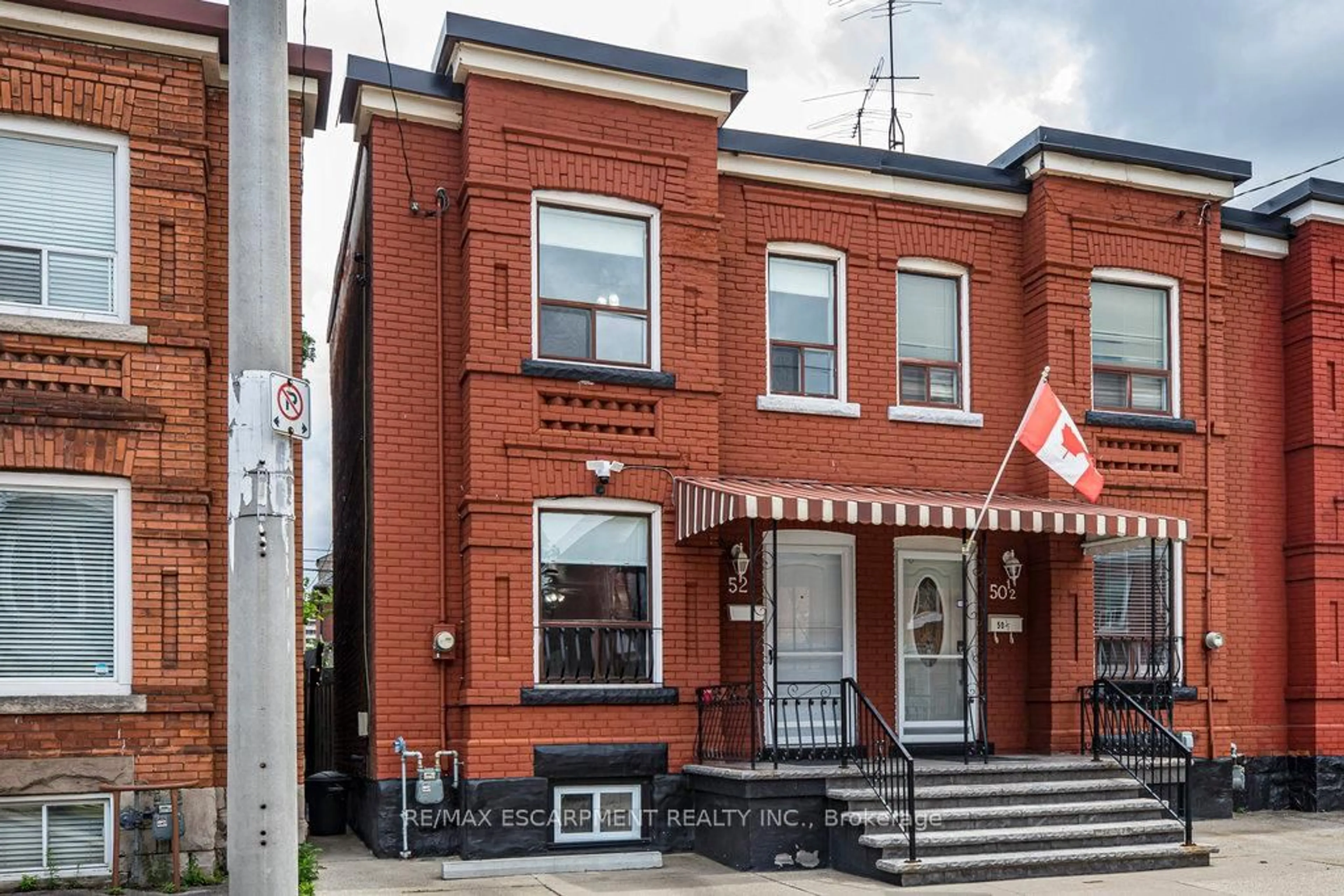 Home with brick exterior material, street for 52 Clyde St, Hamilton Ontario L8L 5R4