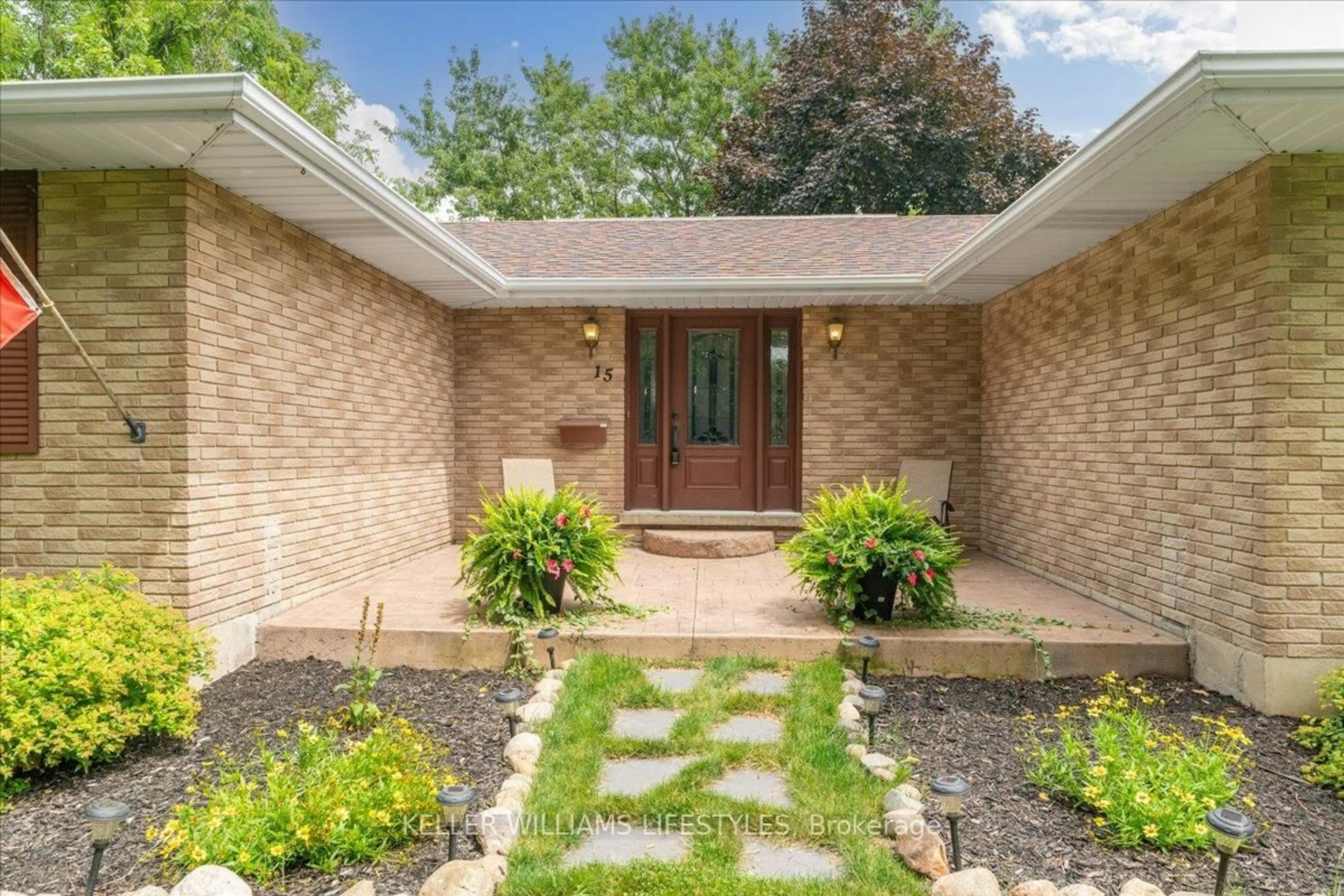 Home with brick exterior material, street for 15 Bayley St, Lambton Shores Ontario N0N 1J0