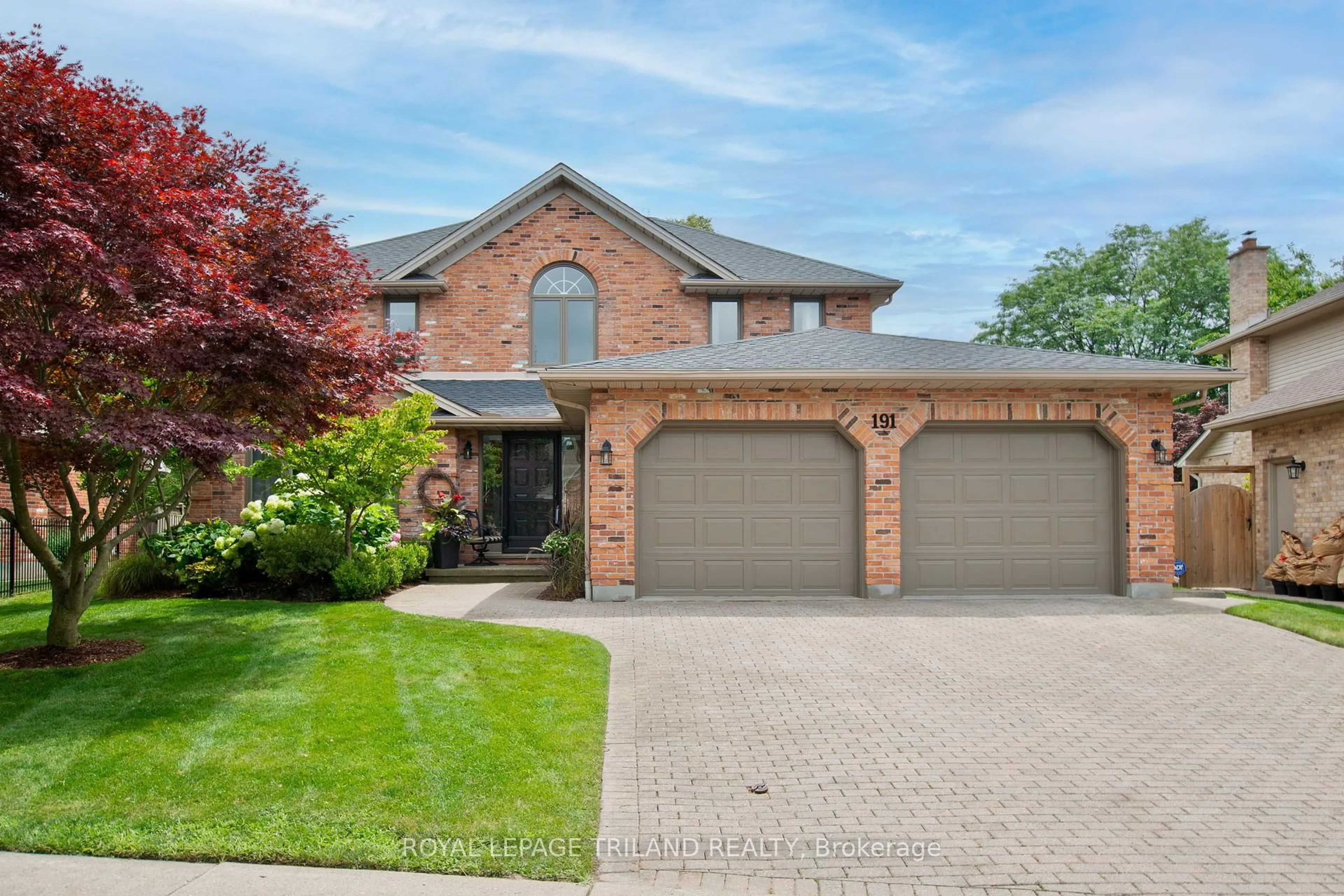 Home with brick exterior material, street for 191 Sunnyside Dr, London North Ontario N5X 3P7