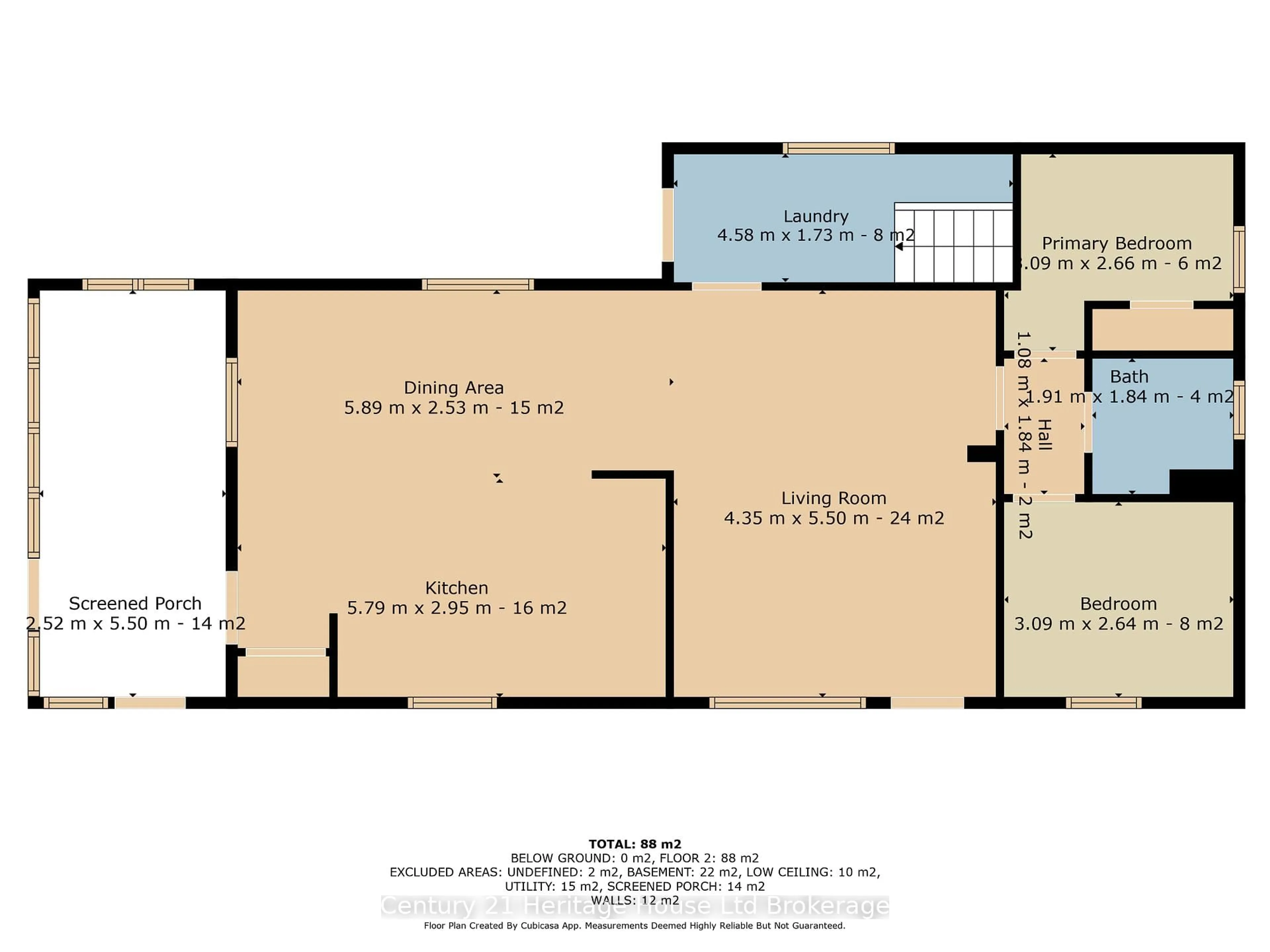 Floor plan for 341 Hay St, Woodstock Ontario N4S 2C2