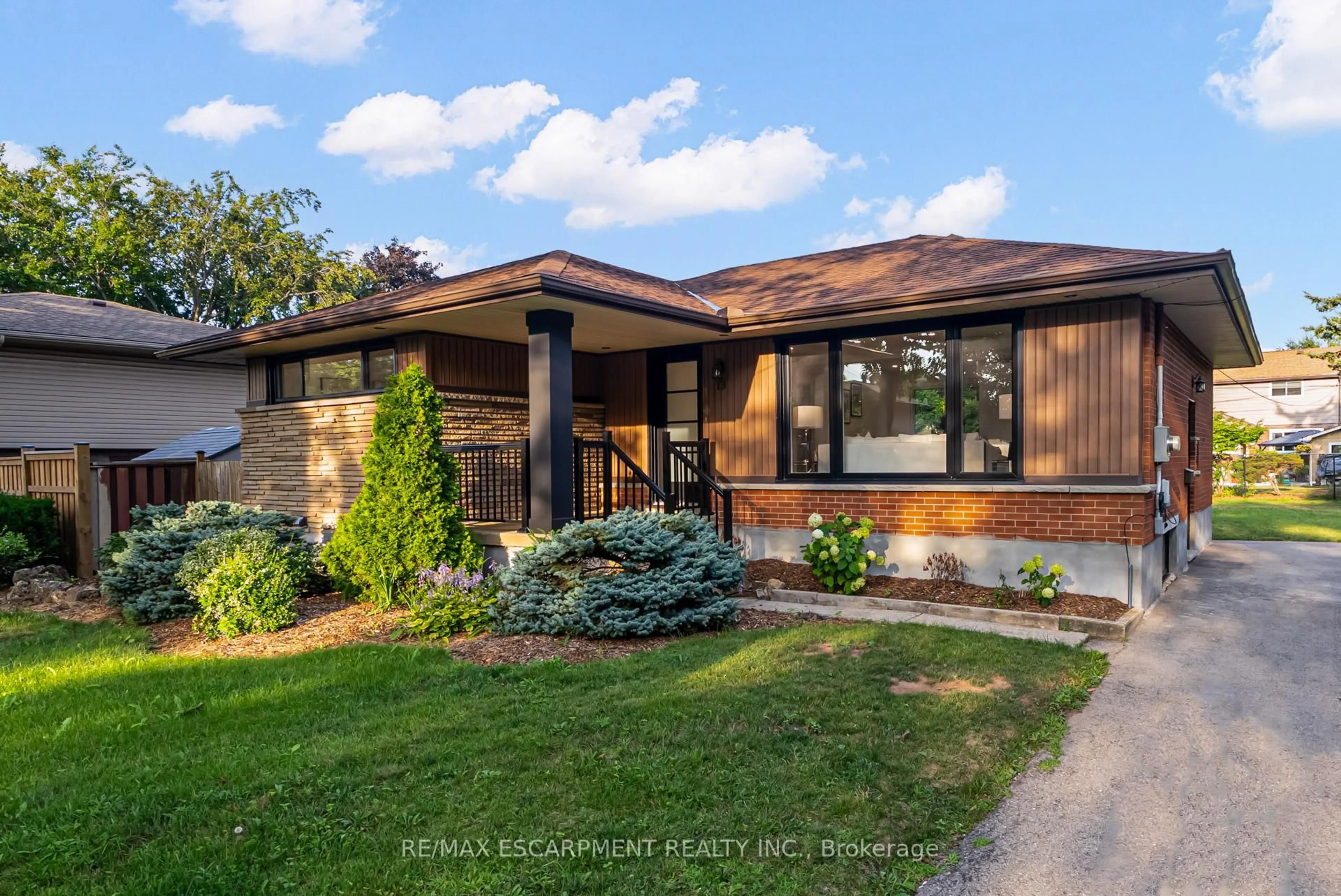 Home with brick exterior material, street for 13 Skyland Dr, Hamilton Ontario L9A 3B9