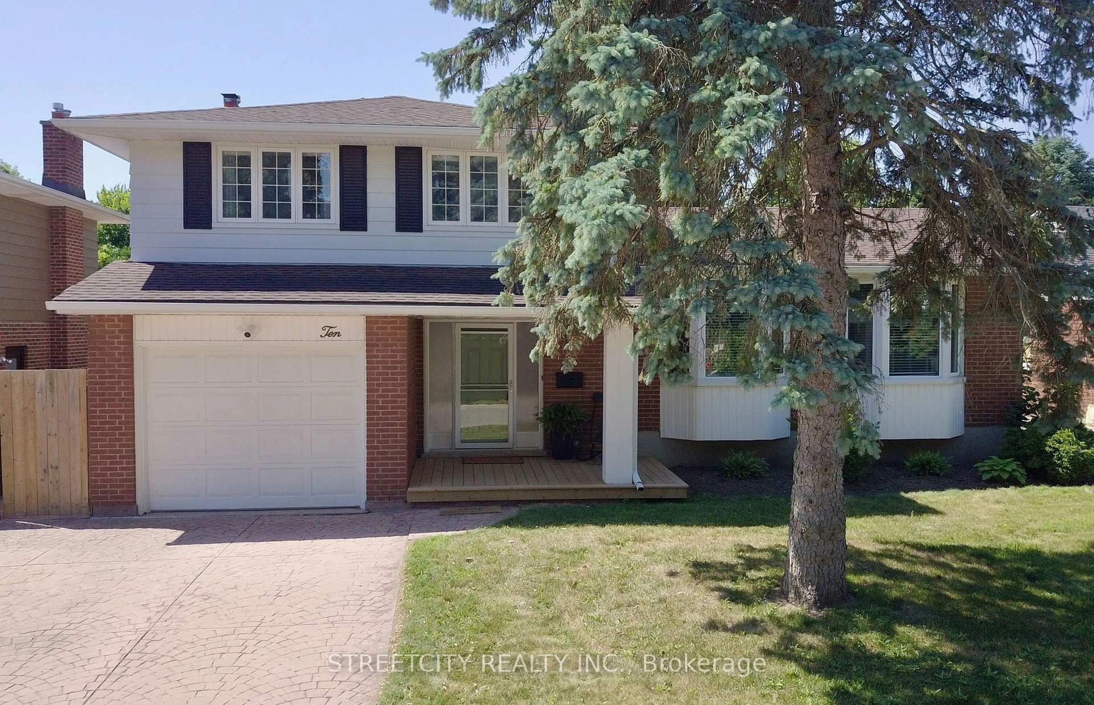 Home with vinyl exterior material, street for 10 MILFORD Cres, London North Ontario N5X 1A8