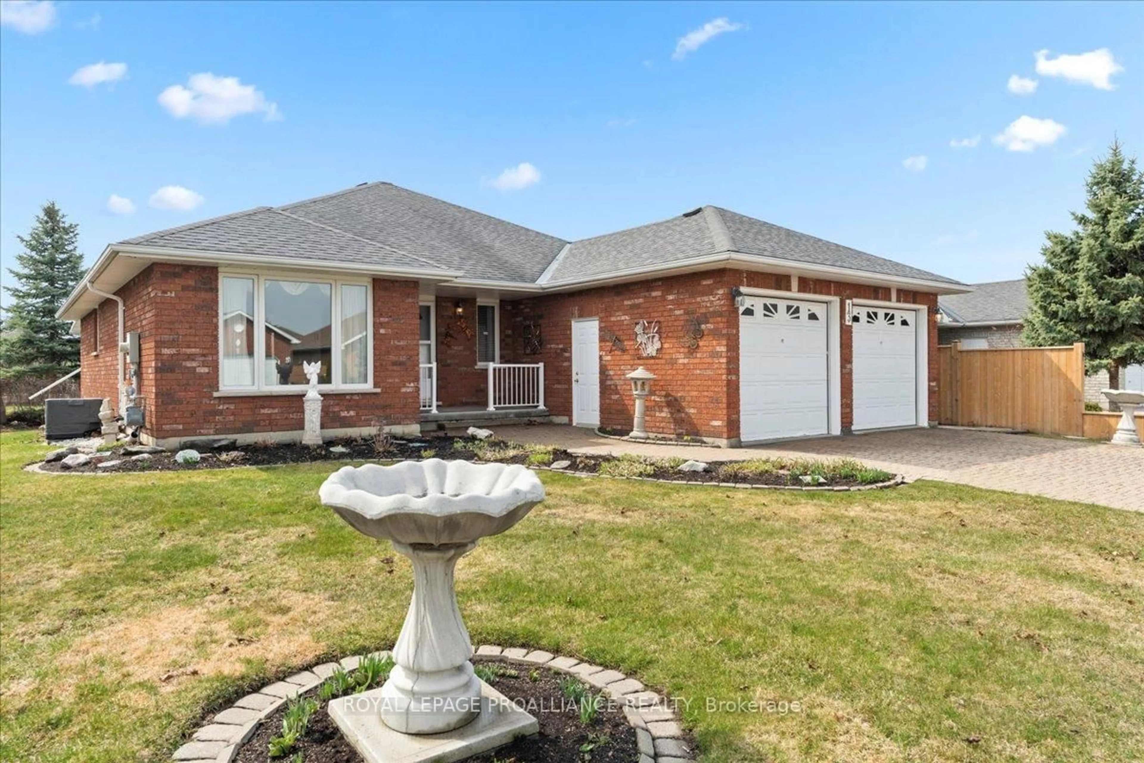 Home with brick exterior material, street for 13 Hickory Grve, Belleville Ontario K8N 5X6