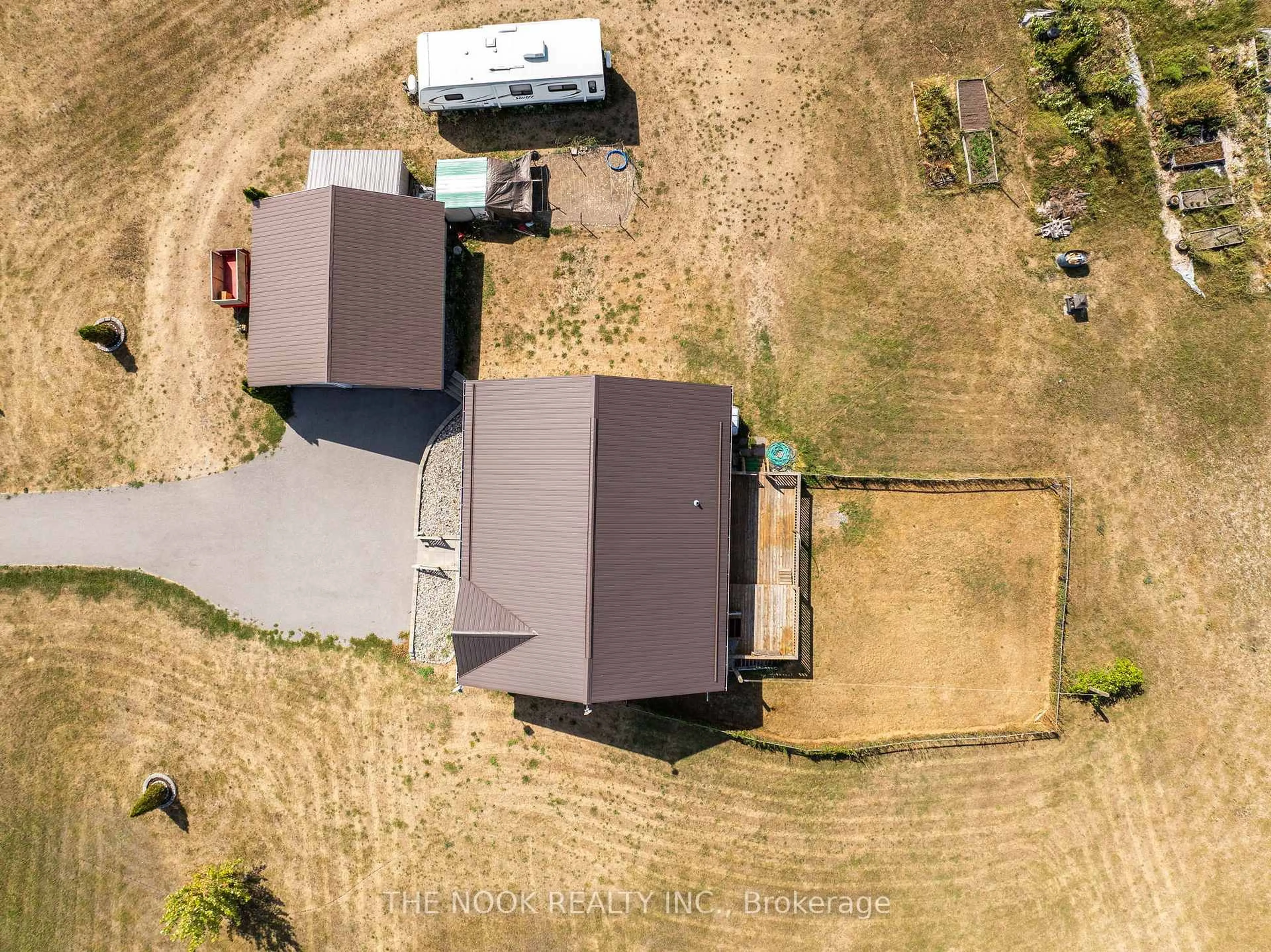 A pic from outside/outdoor area/front of a property/back of a property/a pic from drone, building for 792 Danforth Rd, Prince Edward County Ontario K0K 2J0