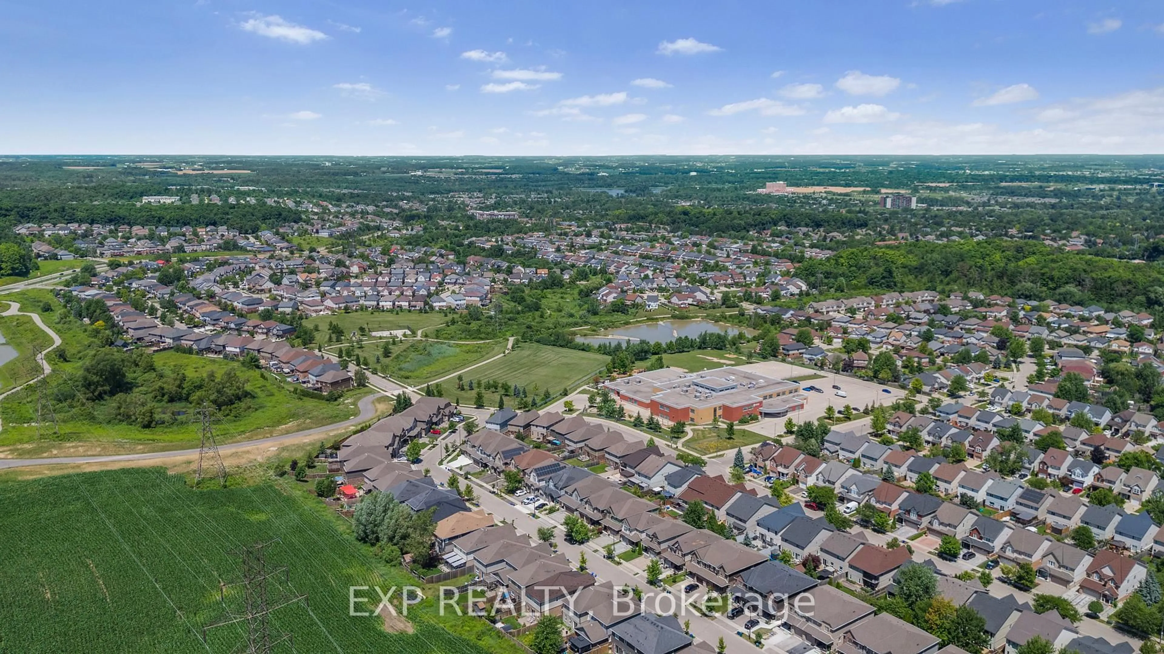 A pic from outside/outdoor area/front of a property/back of a property/a pic from drone, unknown for 620 Montpellier Dr, Waterloo Ontario N2T 0B2