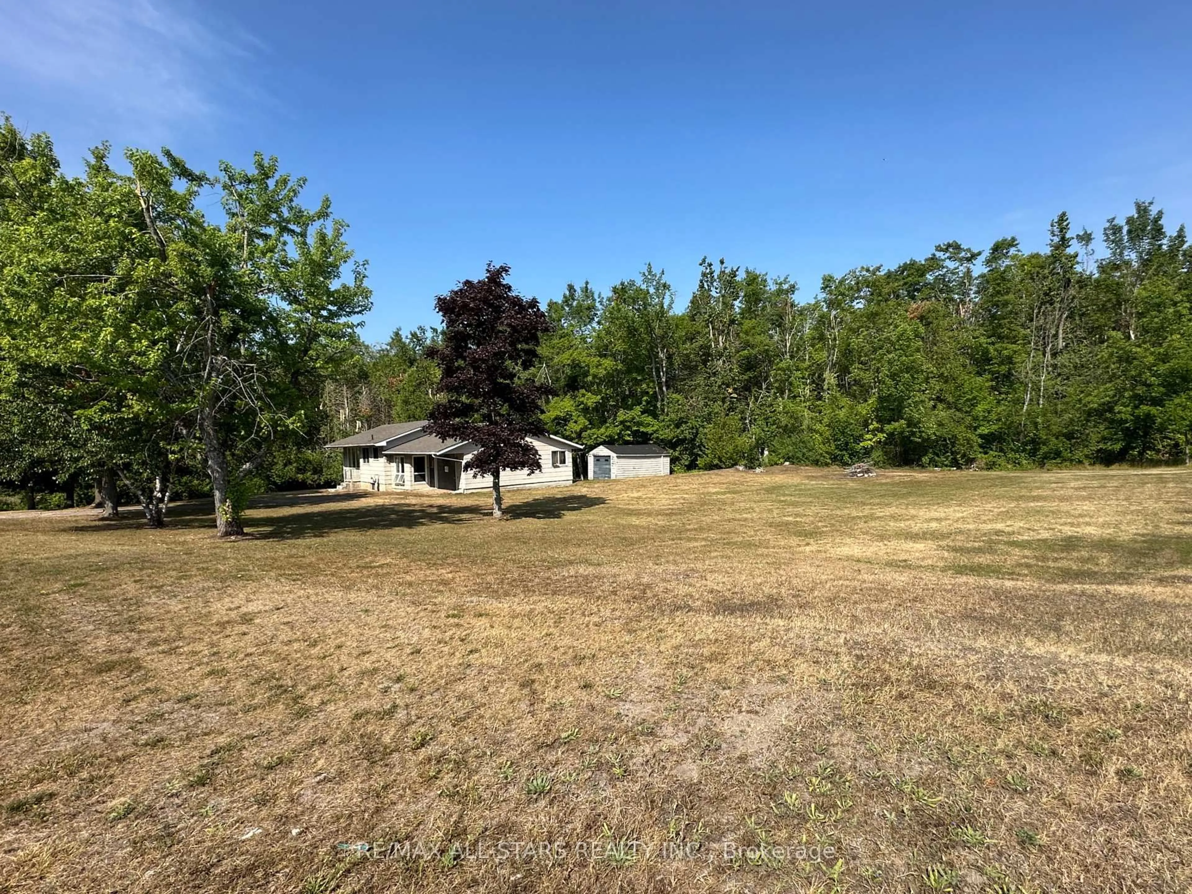 A pic from outside/outdoor area/front of a property/back of a property/a pic from drone, forest/trees view for 273 County Rd 30, Kawartha Lakes Ontario K0M 1N0