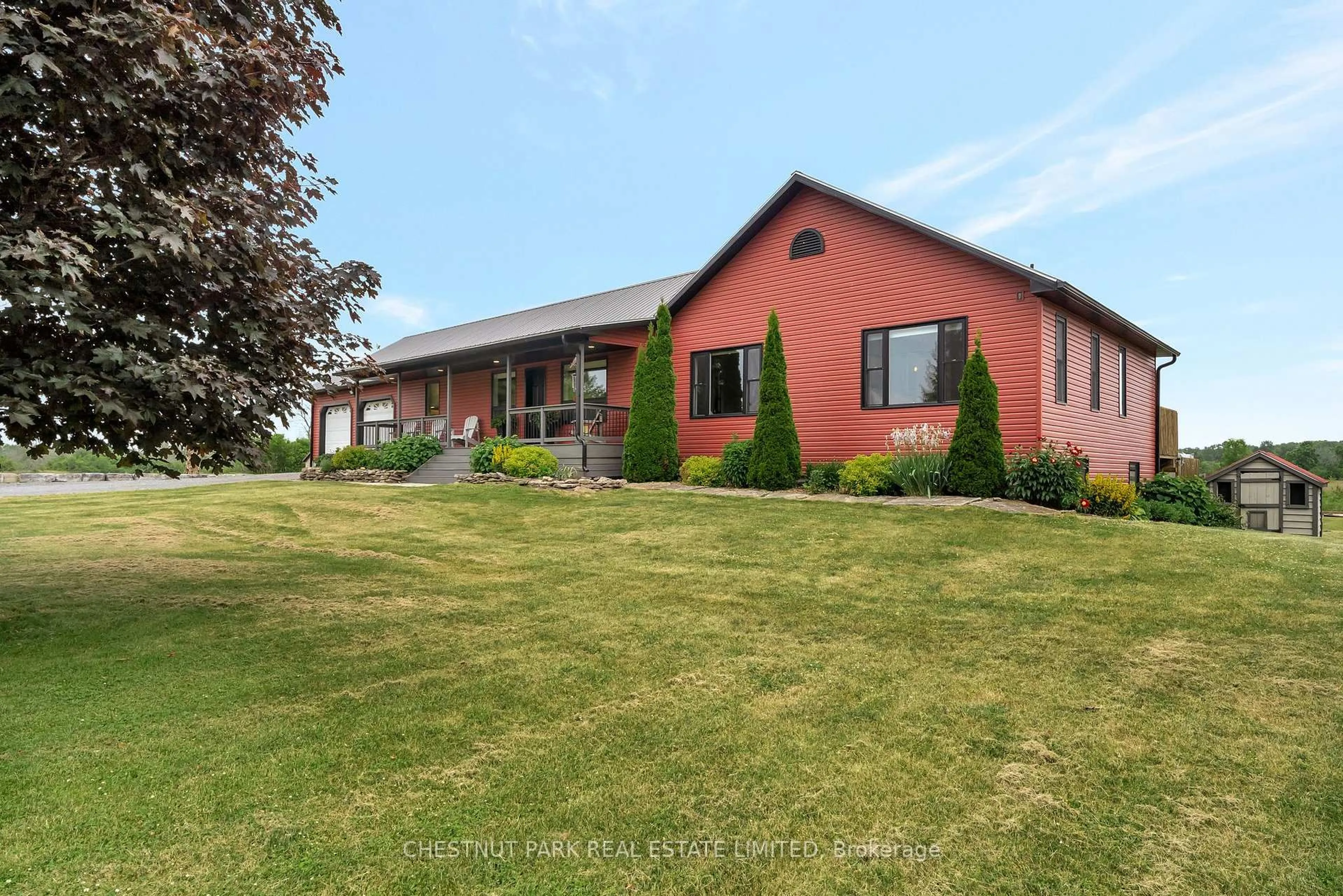 A pic from outside/outdoor area/front of a property/back of a property/a pic from drone, unknown for 767 Melville Rd, Prince Edward County Ontario K0K 1T0