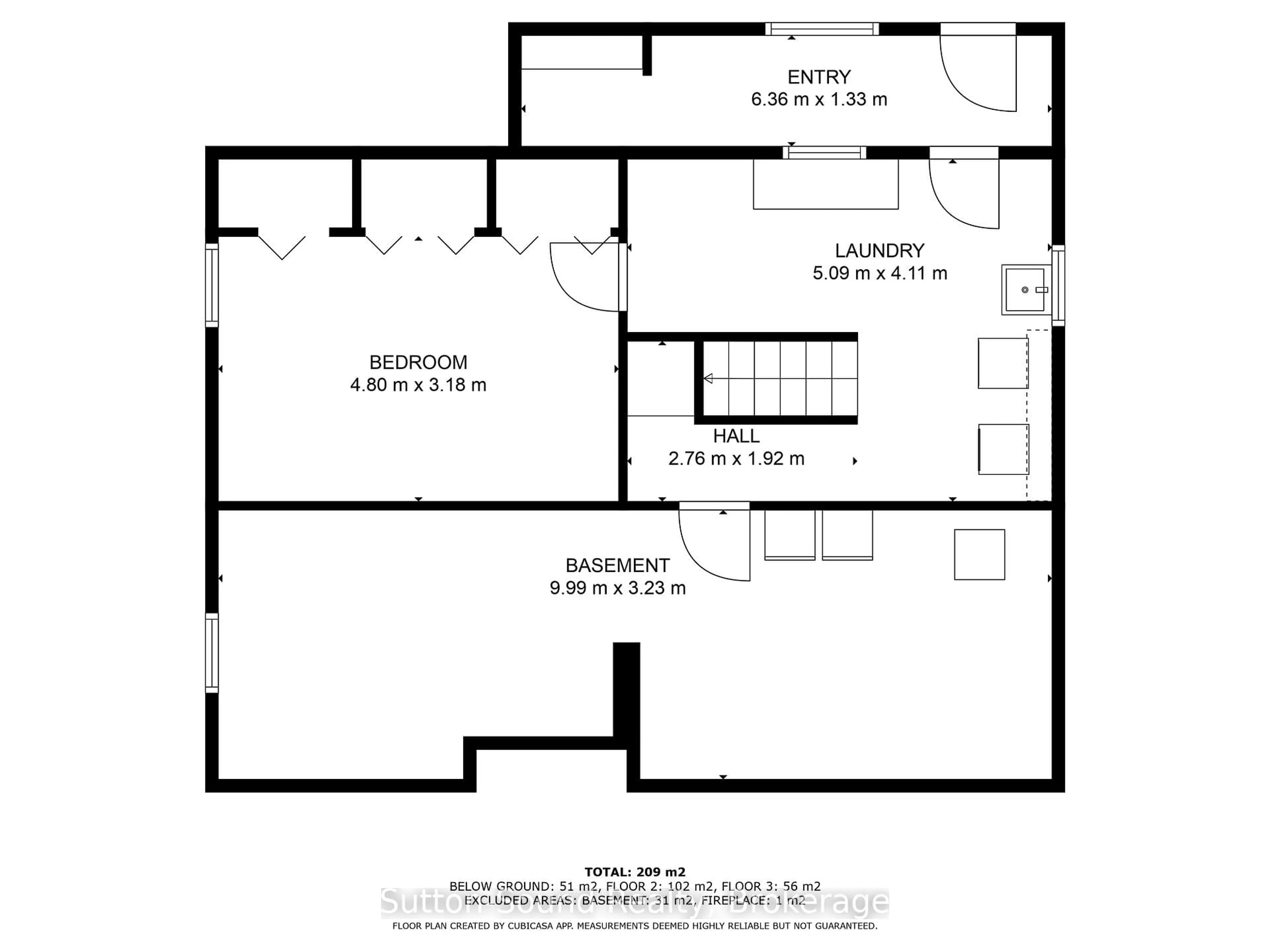 Floor plan for 718462 Highway 6 Highway, Georgian Bluffs Ontario N4K 5N7