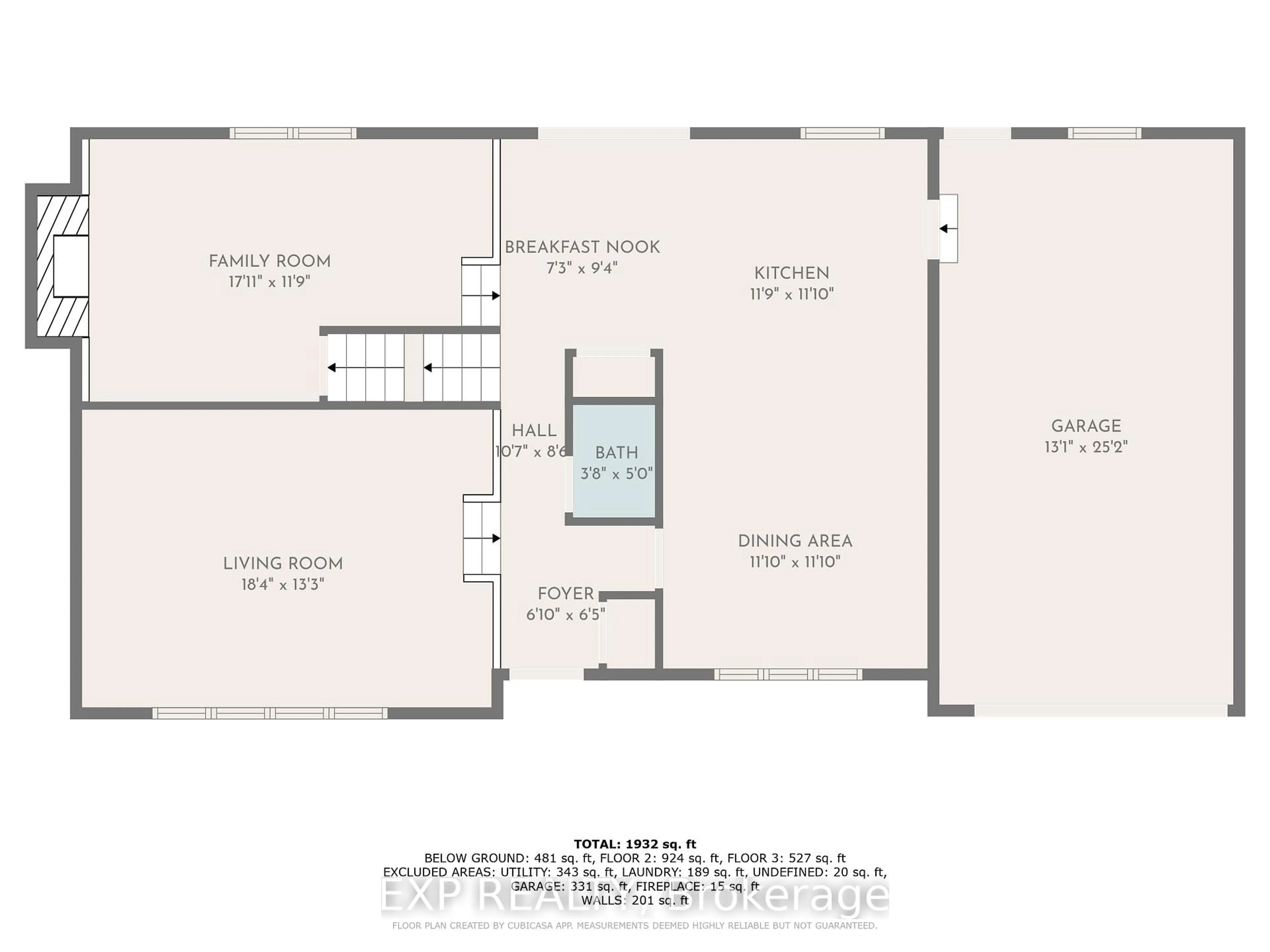 Floor plan for 71 Parry Dr, Chatham-Kent Ontario N7L 2J1