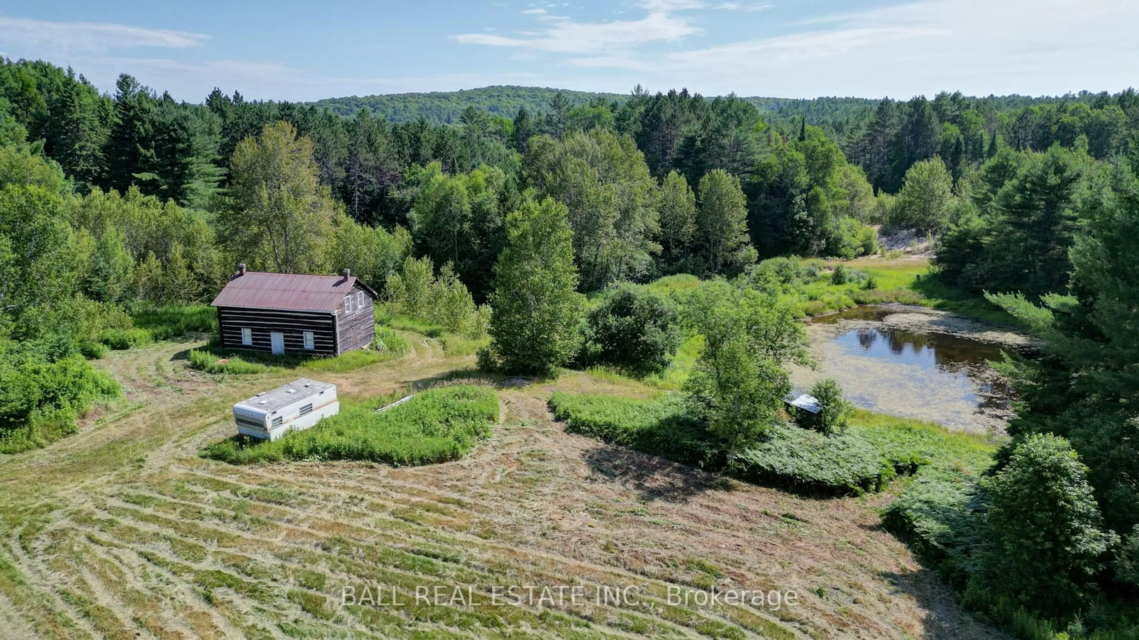 A pic from outside/outdoor area/front of a property/back of a property/a pic from drone, water/lake/river/ocean view for 35956 Highway 62, Maple Leaf Ontario K0L 2R0