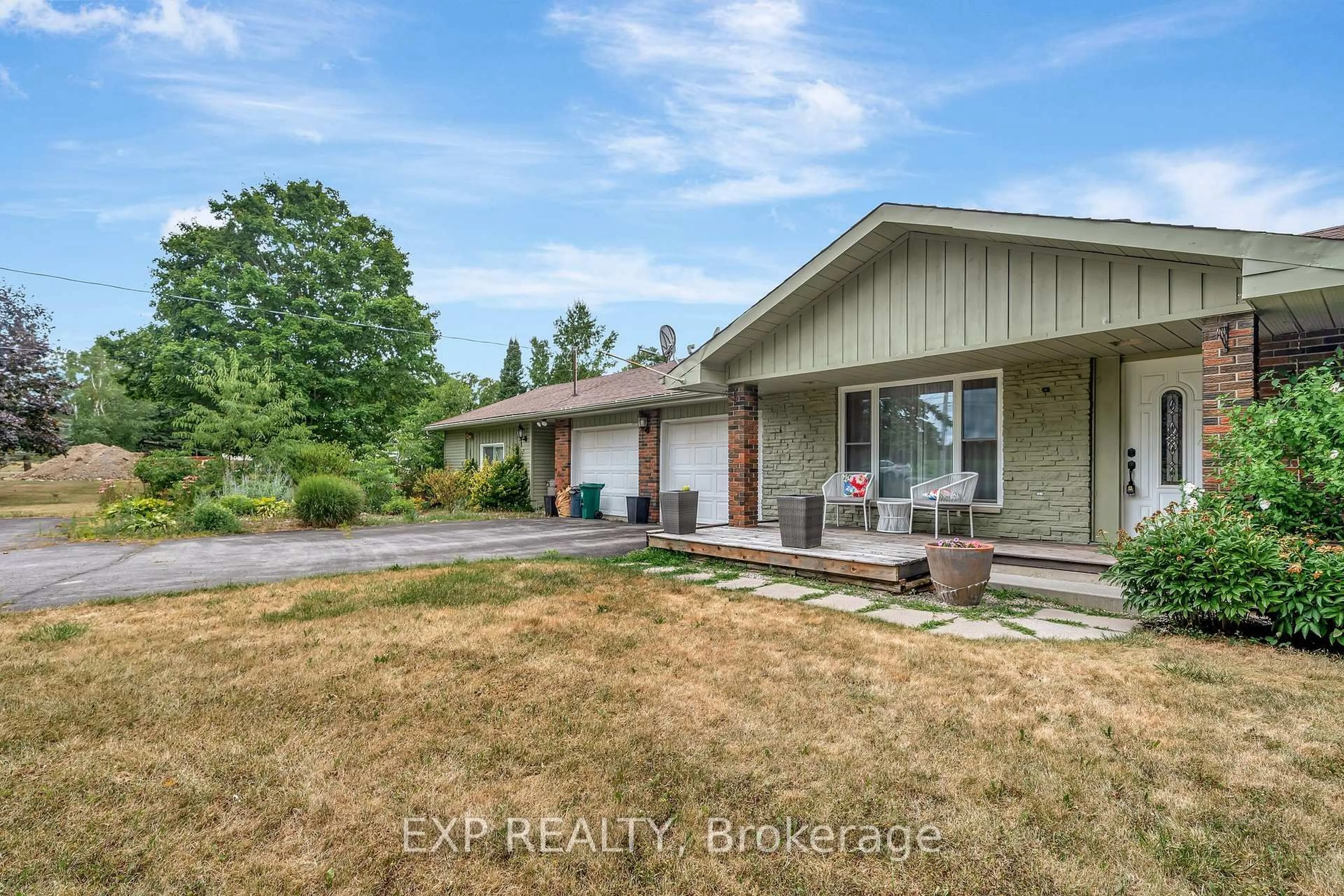 A pic from outside/outdoor area/front of a property/back of a property/a pic from drone, unknown for 1121 HARMONY Rd, Corbyville Ontario K0K 1V0