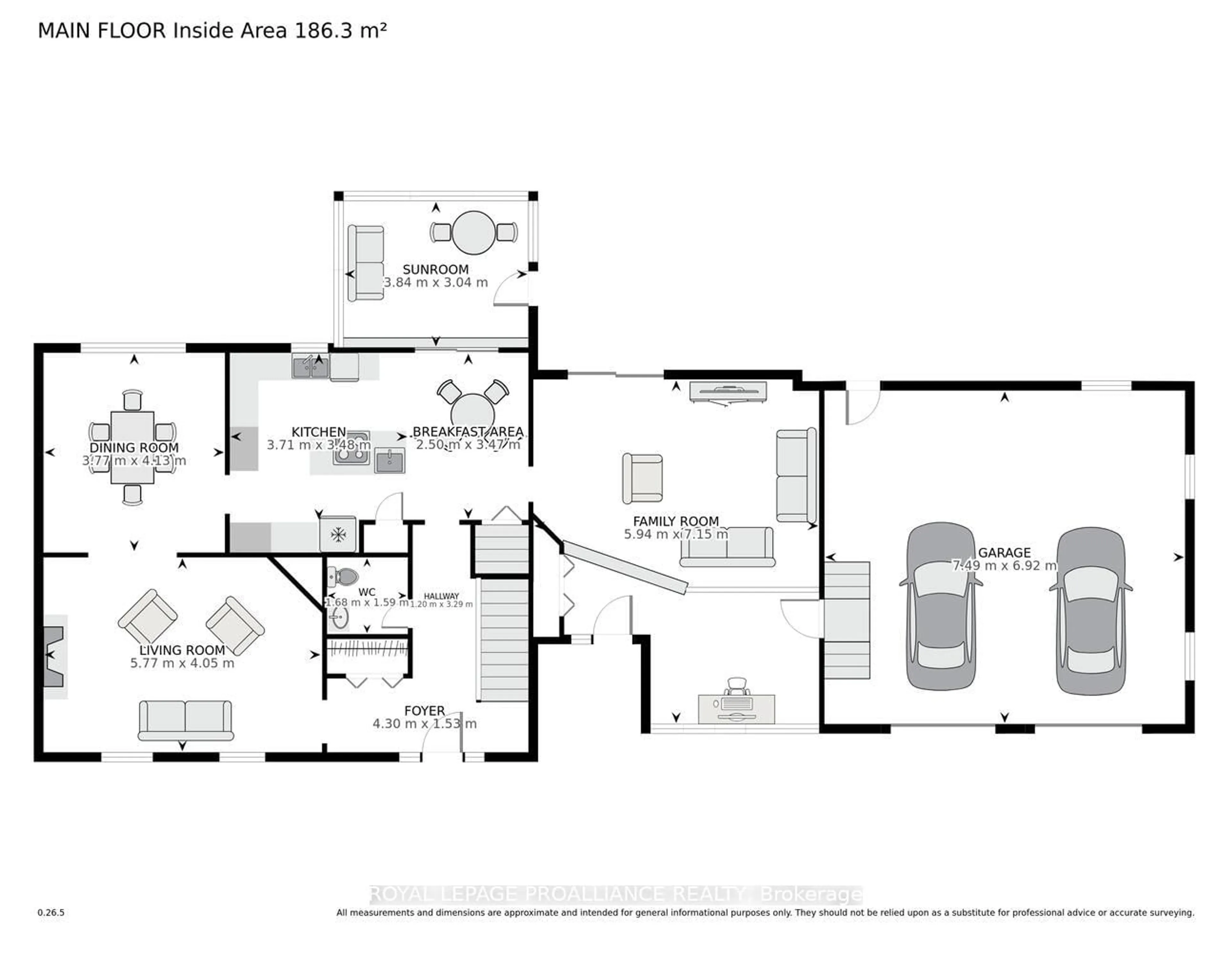Floor plan for 28 Hard Island Rd, Athens Ontario K0E 1B0