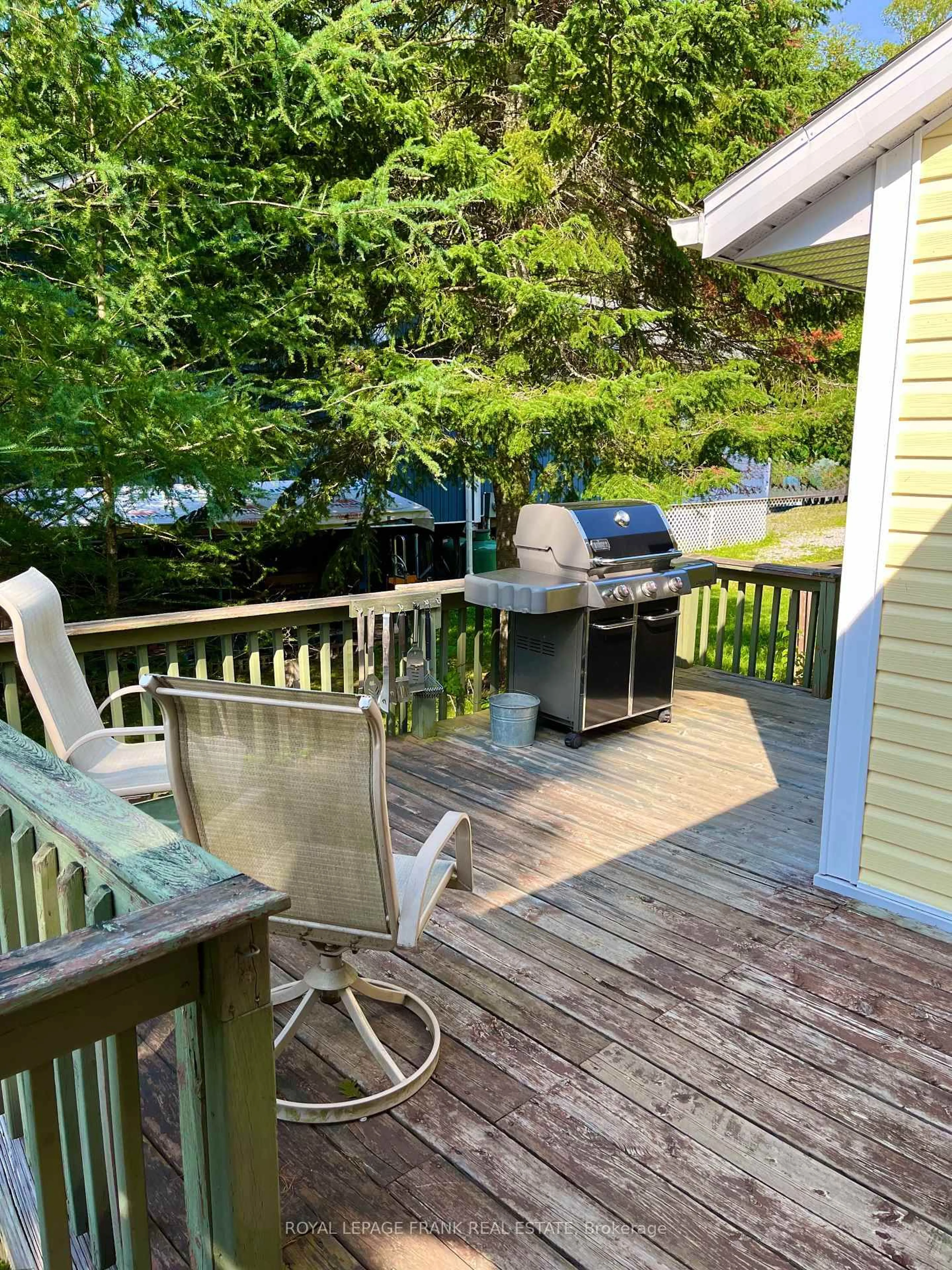 Patio, water/lake/river/ocean view for 269 Siddon Lk Pl, Bancroft Ontario K0L 1C0