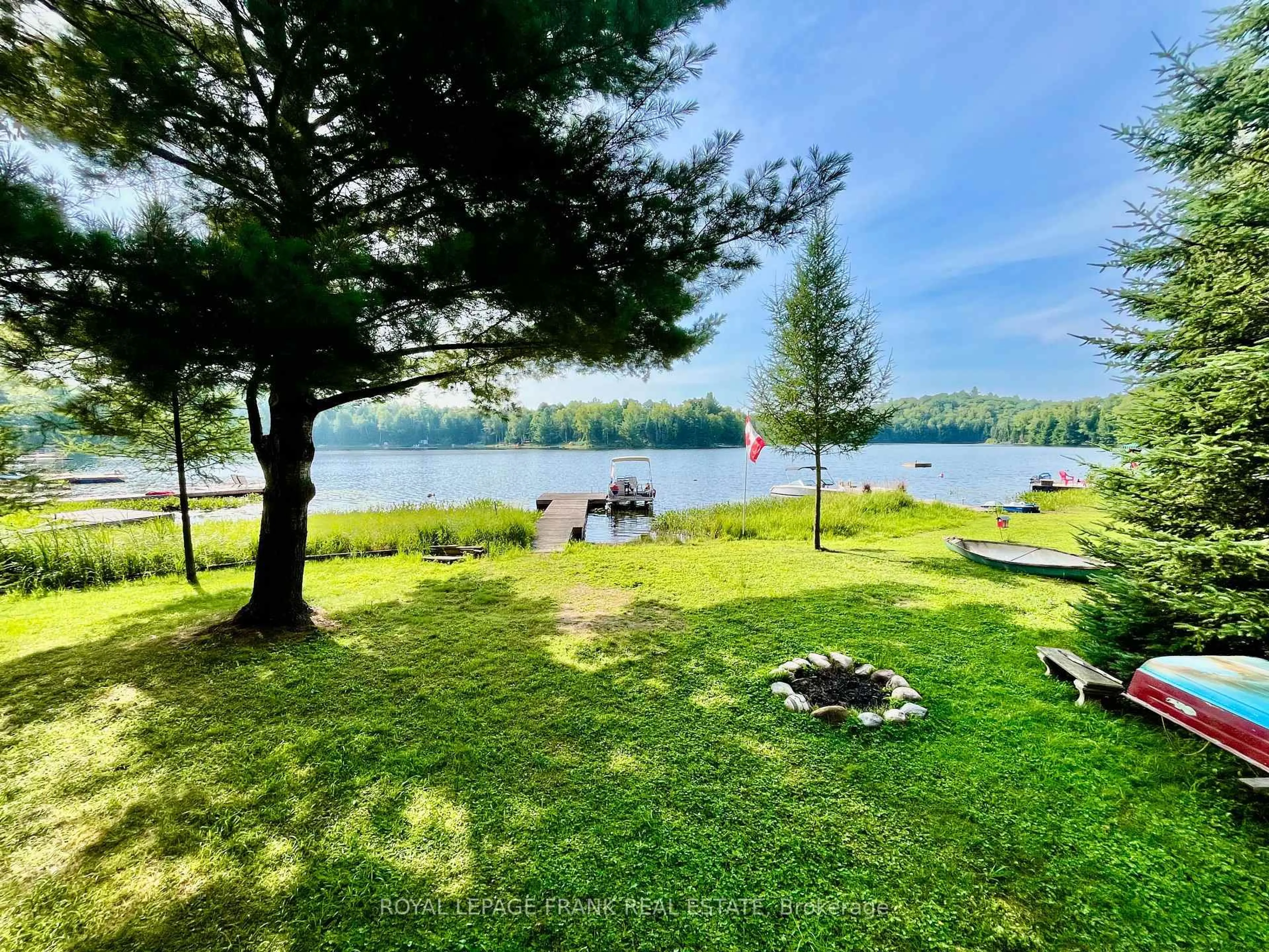 A pic from outside/outdoor area/front of a property/back of a property/a pic from drone, water/lake/river/ocean view for 269 Siddon Lk Pl, Bancroft Ontario K0L 1C0