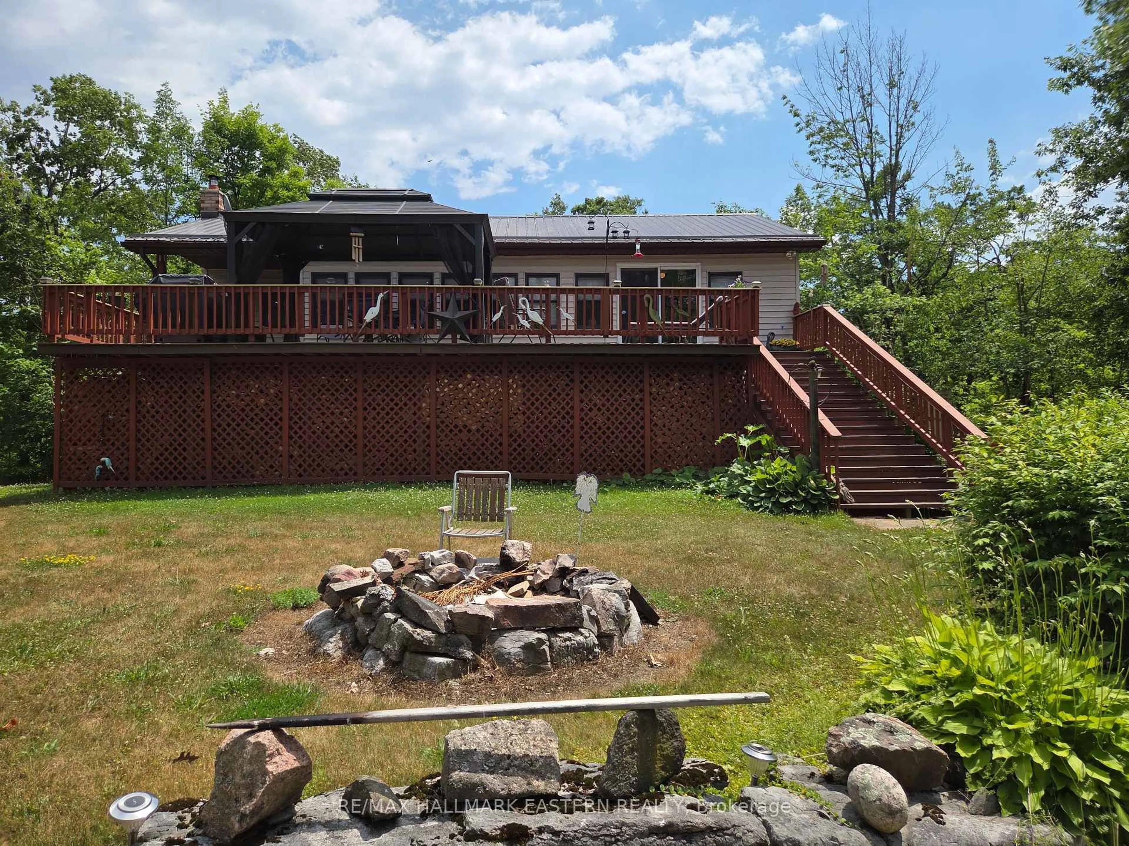 Patio, water/lake/river/ocean view for 4018 County Road 36, Trent Lakes Ontario K0L 1J0