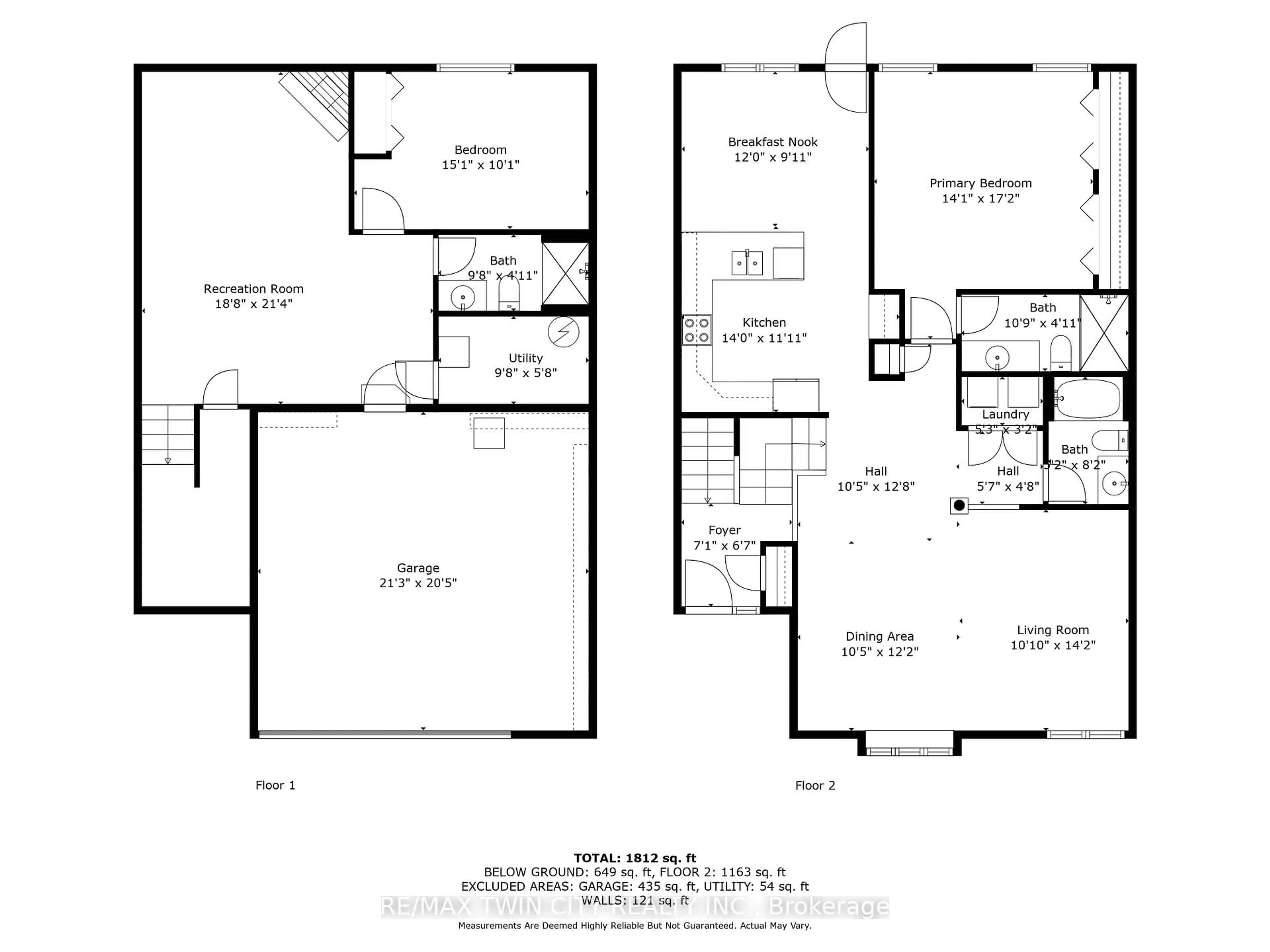 Floor plan for 24 Hardy Rd #18, Brantford Ontario N3T 5K6