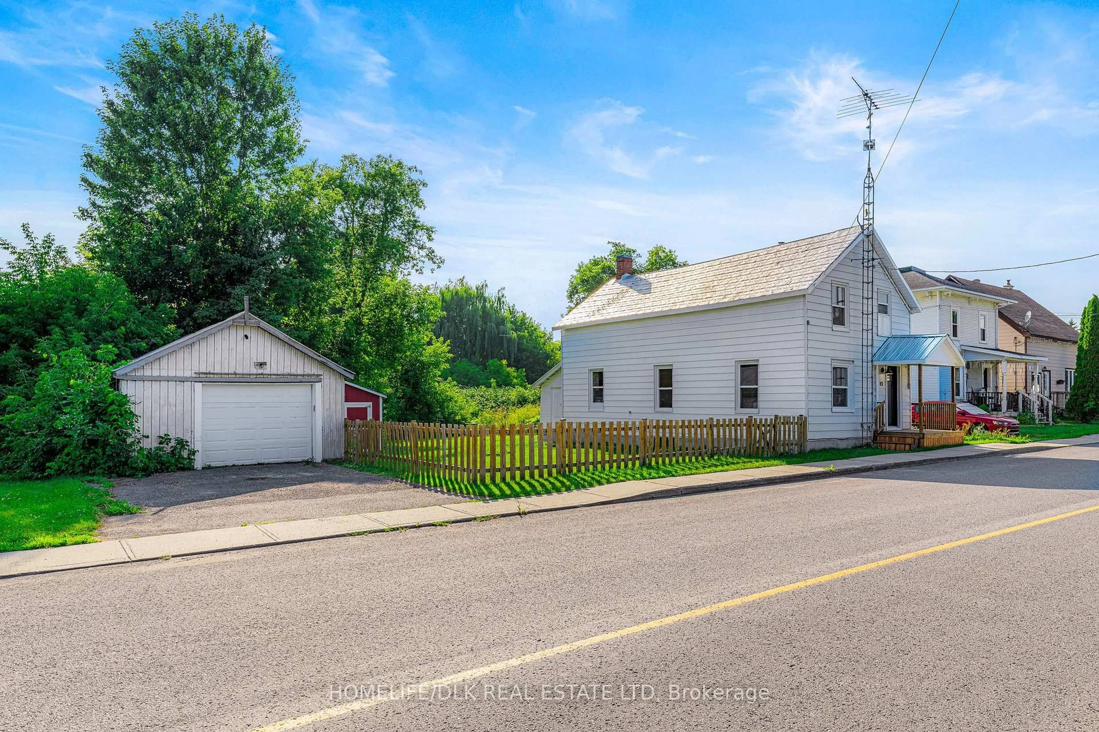 A pic from outside/outdoor area/front of a property/back of a property/a pic from drone, street for 57 Main St, South Stormont Ontario K0C 1Y0
