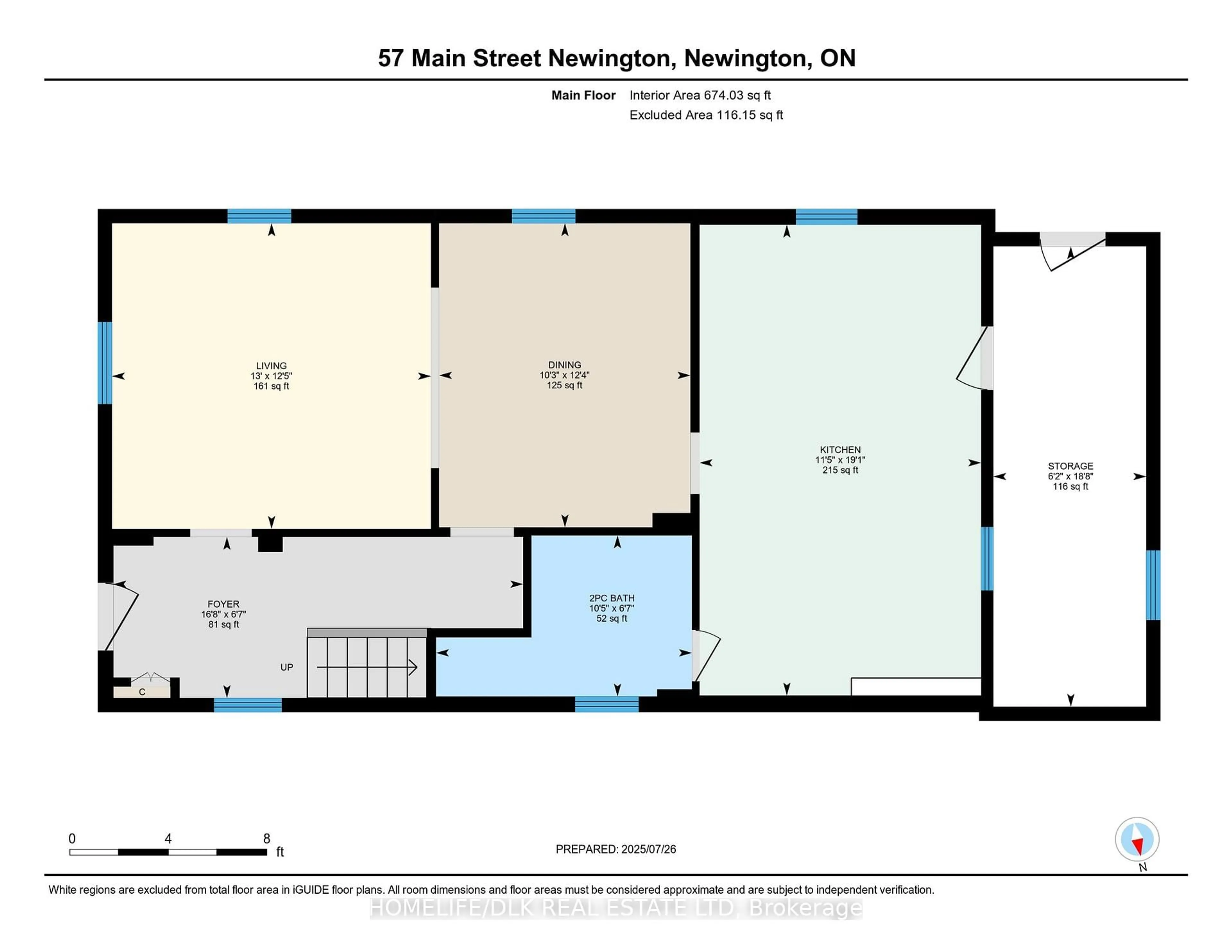 Floor plan for 57 Main St, South Stormont Ontario K0C 1Y0