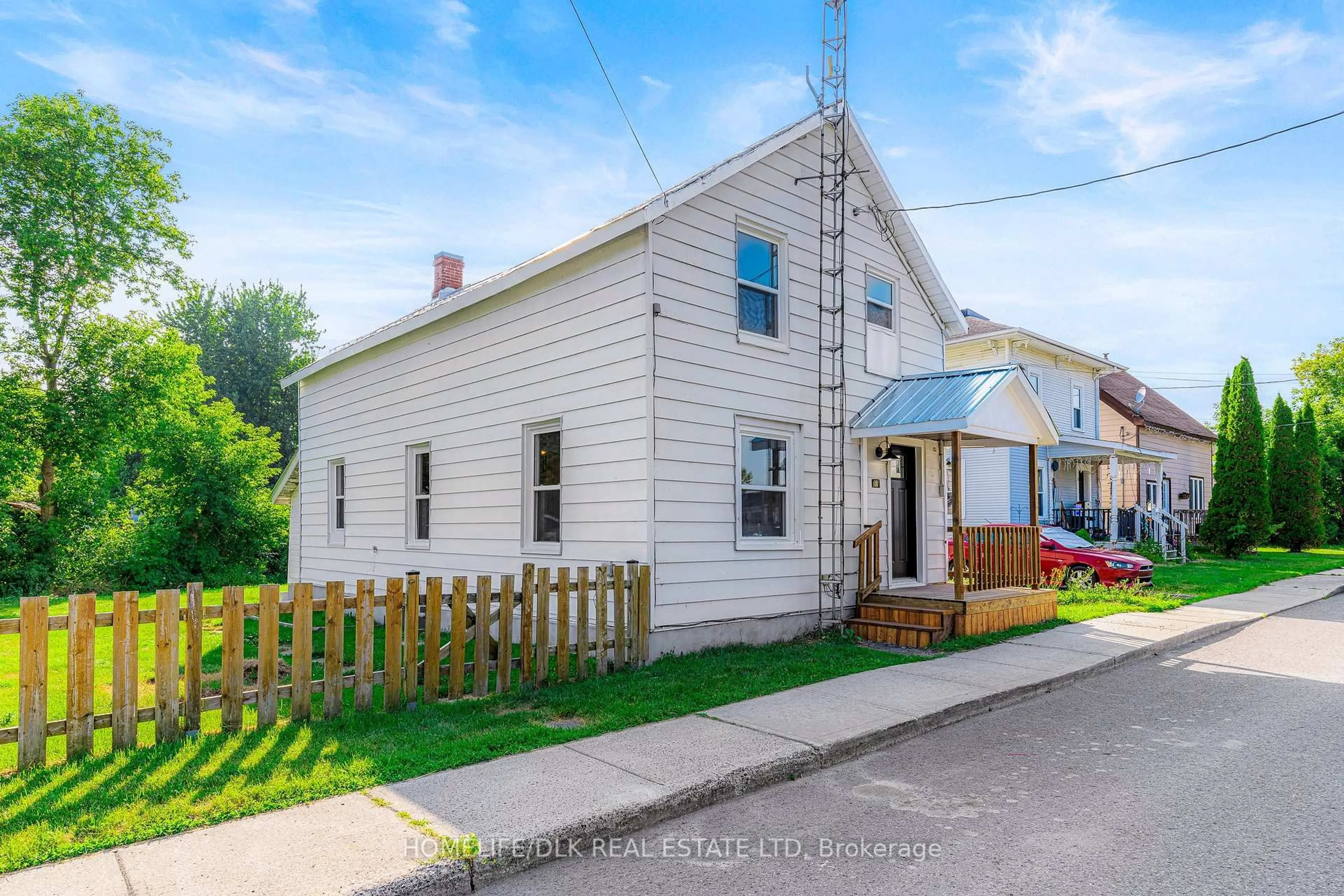 A pic from outside/outdoor area/front of a property/back of a property/a pic from drone, street for 57 Main St, South Stormont Ontario K0C 1Y0