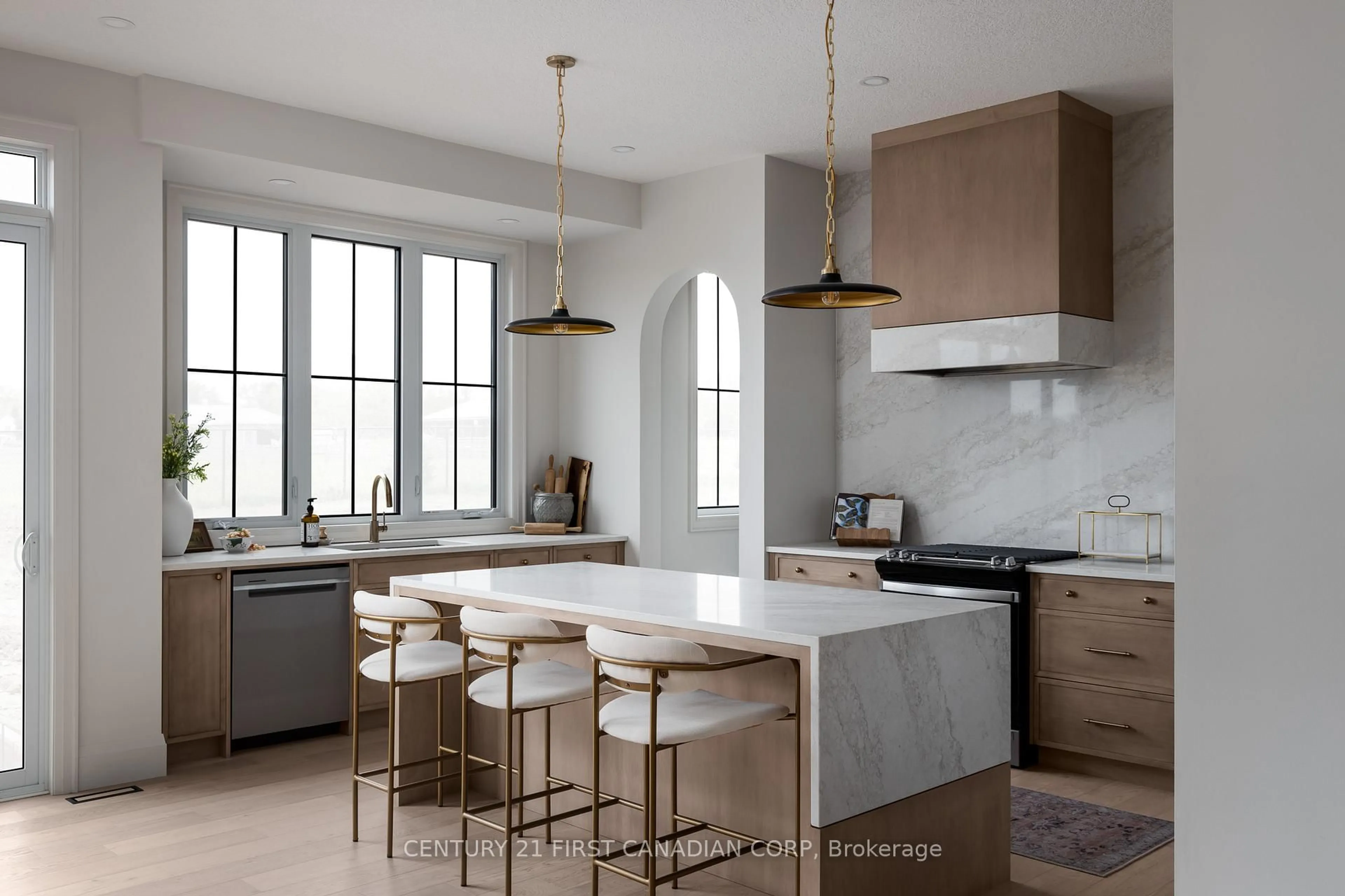 Contemporary kitchen, unknown for 2160 Linkway Blvd, London South Ontario N6K 0C8