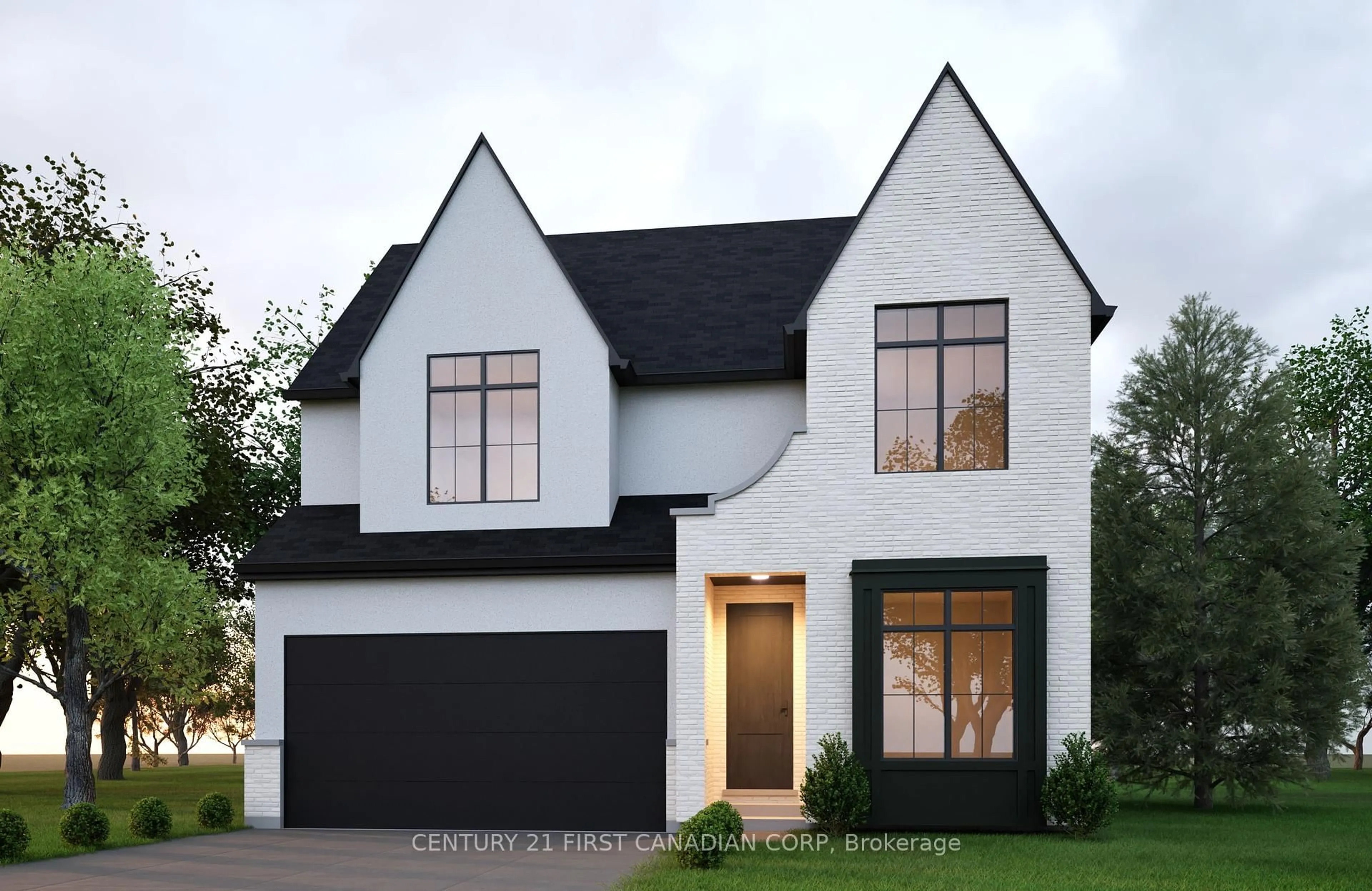 Home with brick exterior material, street for Lot 32 Upper West Ave, London South Ontario N6K 0J2