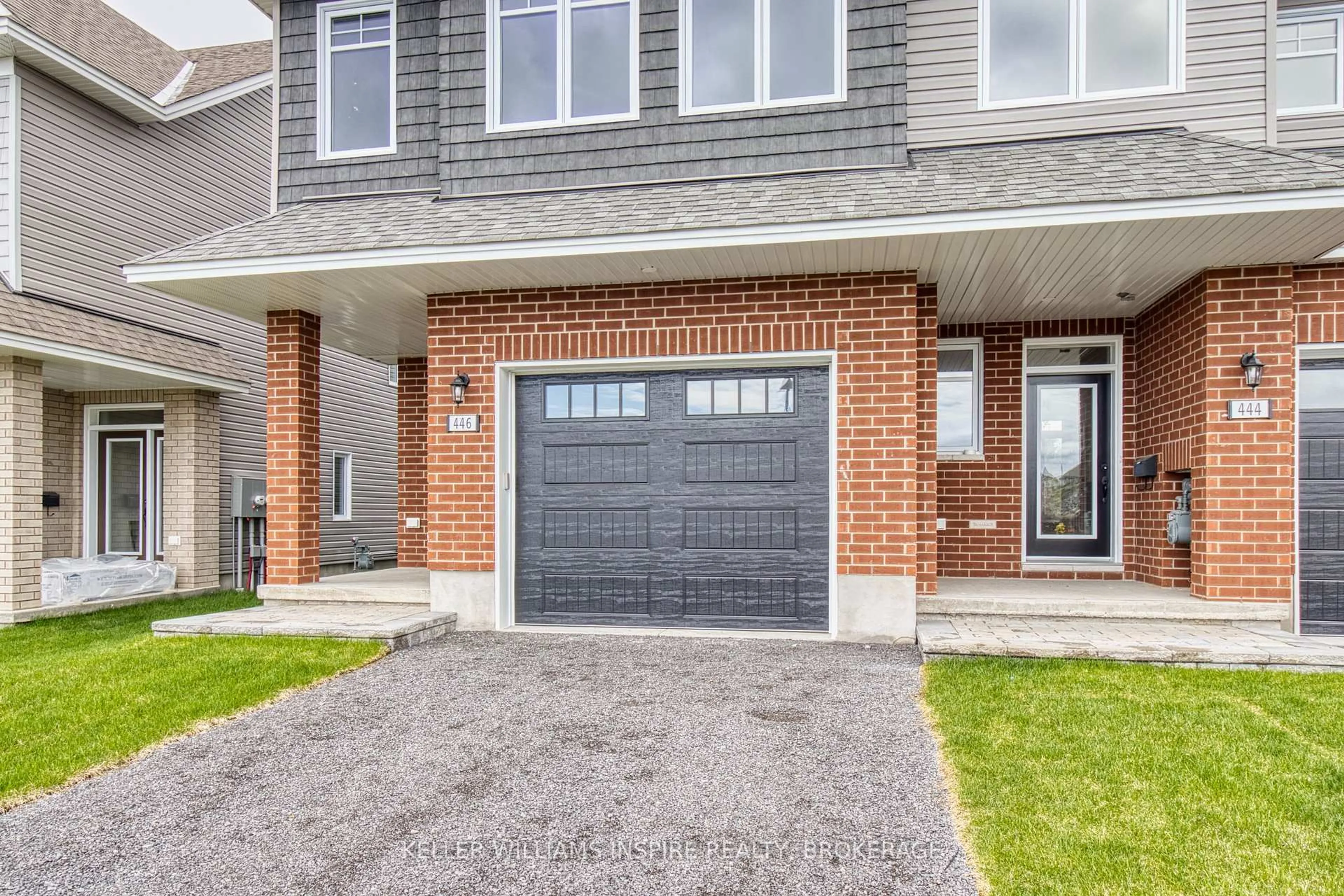 Home with brick exterior material, street for 446 Buckthorn Dr, Kingston Ontario K7P 0V6