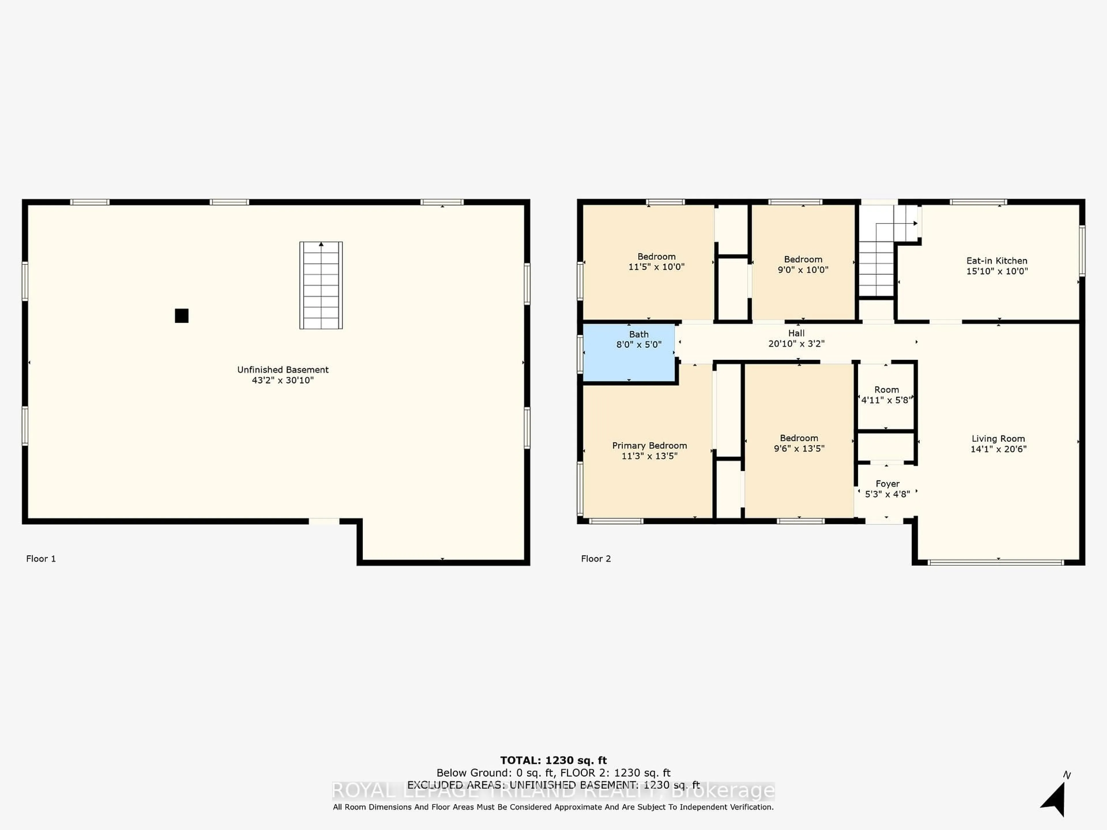 Floor plan for 1780 GORE Rd, London East Ontario N5W 6B8