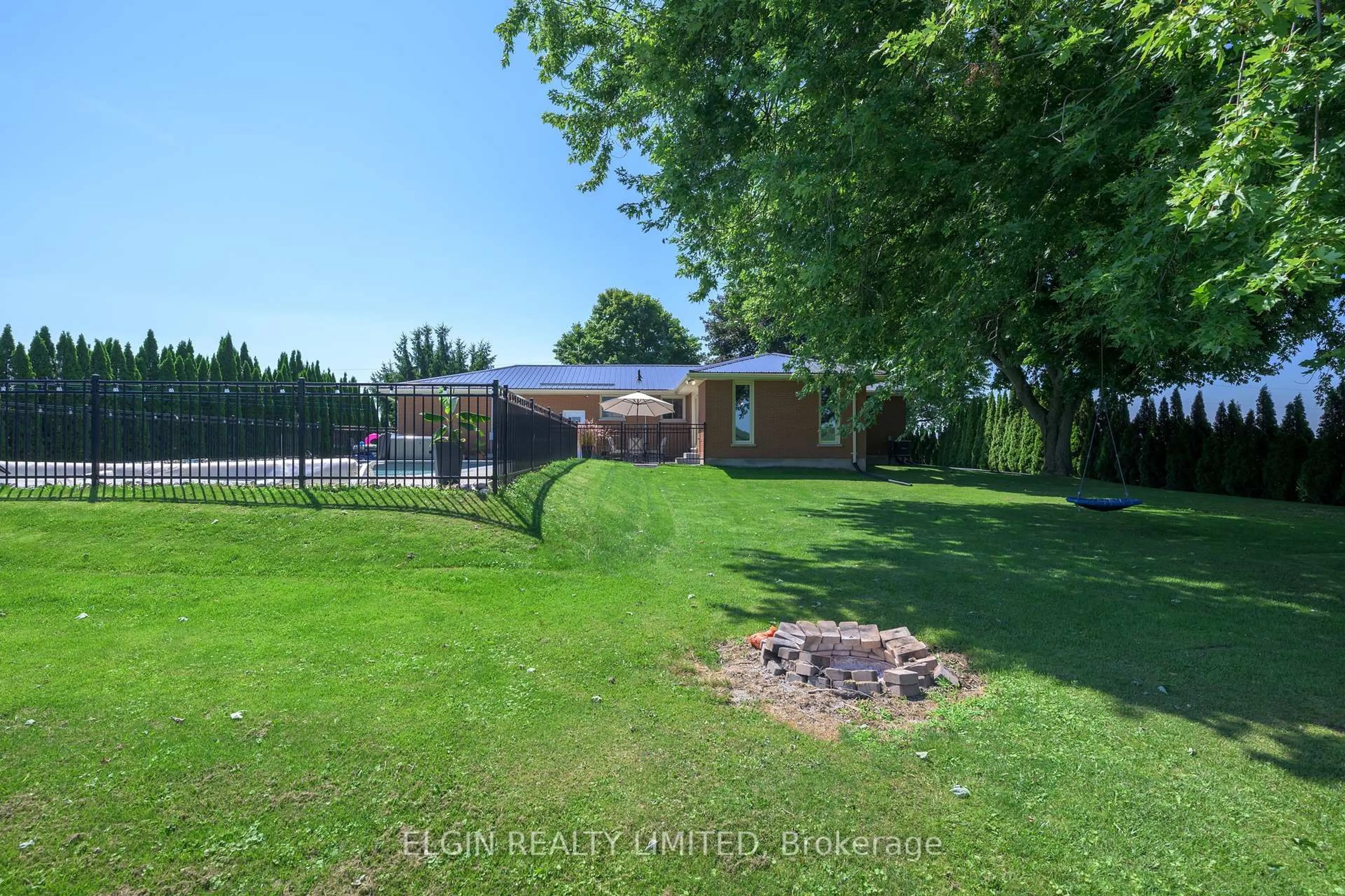 A pic from outside/outdoor area/front of a property/back of a property/a pic from drone, water/lake/river/ocean view for 46620 Yorke Line, Malahide Ontario N0L 1B0