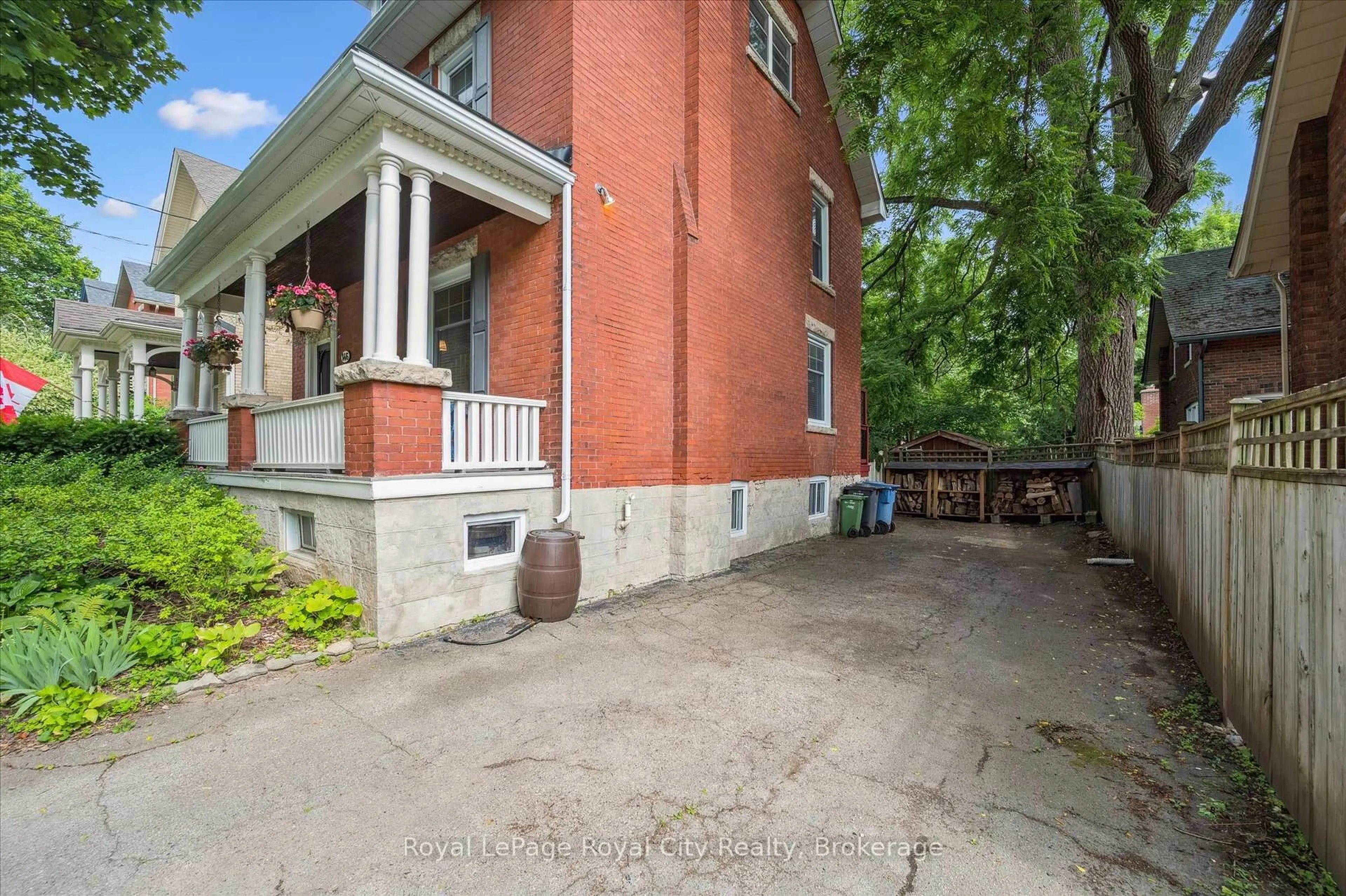Patio, building for 146 Cork St, Guelph Ontario N1H 2X5