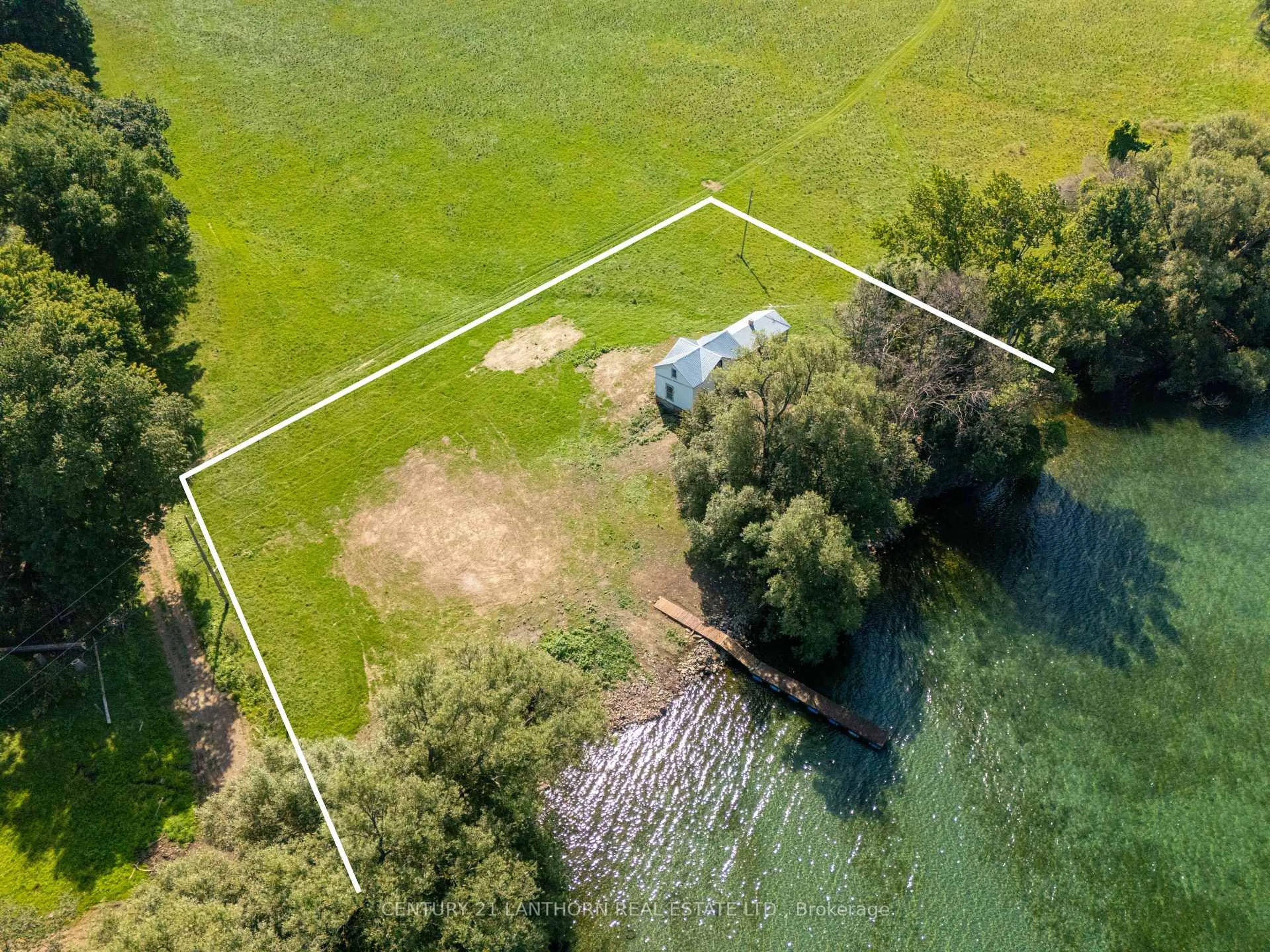 A pic from outside/outdoor area/front of a property/back of a property/a pic from drone, water/lake/river/ocean view for PT LT 2 Waupoos Island, Prince Edward County Ontario K0K 2T0