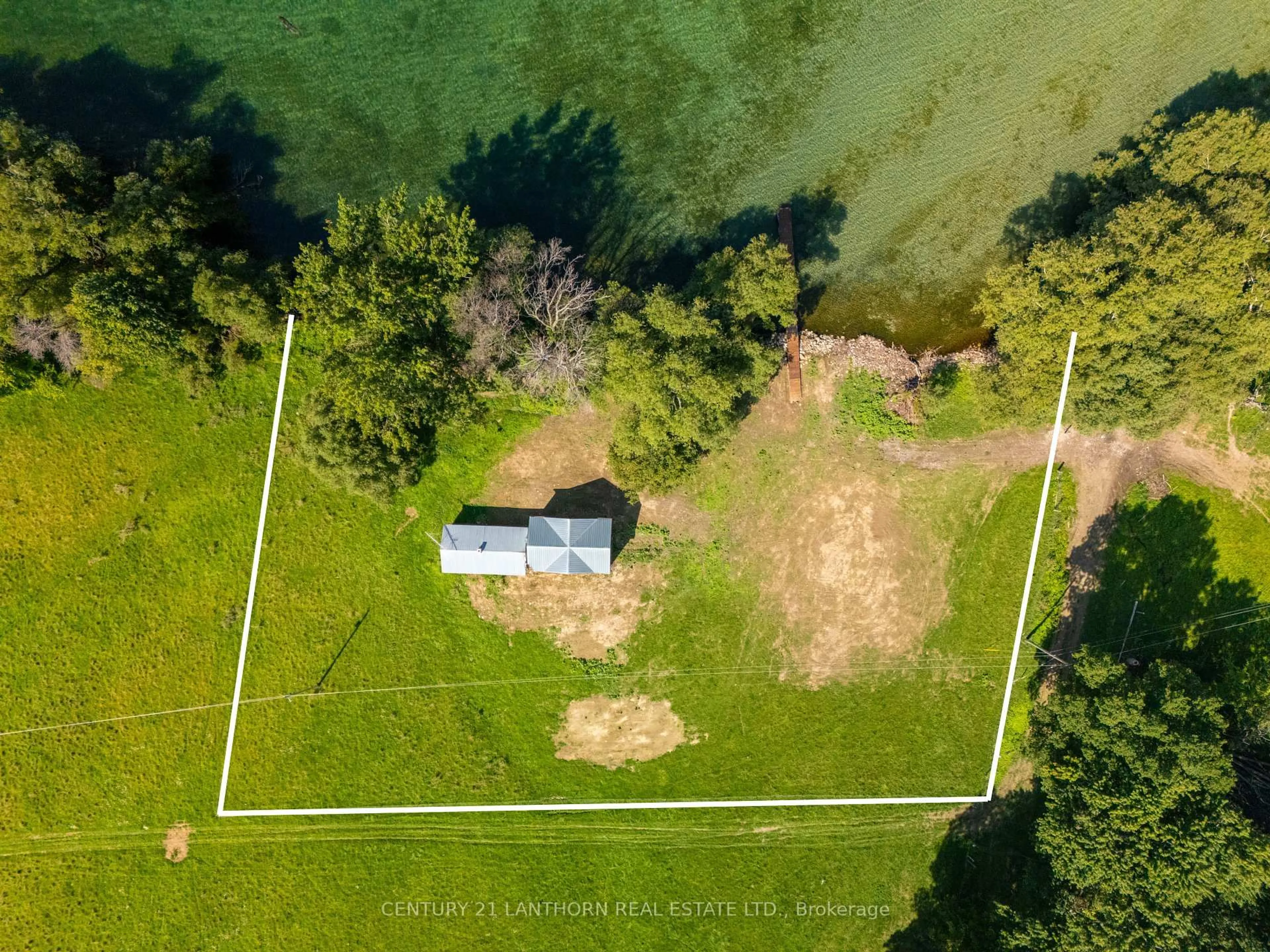 A pic from outside/outdoor area/front of a property/back of a property/a pic from drone, water/lake/river/ocean view for PT LT 2 Waupoos Island, Prince Edward County Ontario K0K 2T0