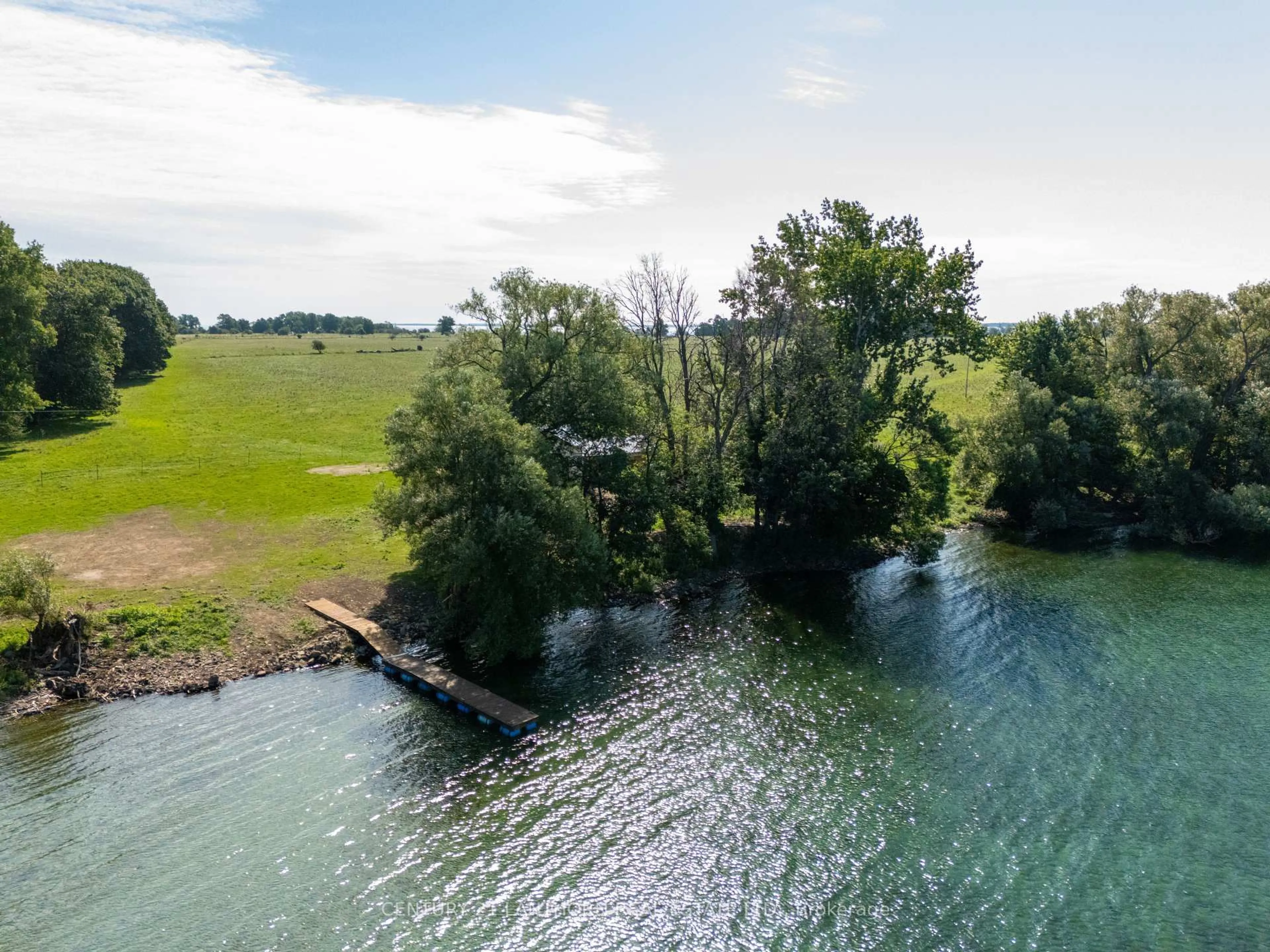 A pic from outside/outdoor area/front of a property/back of a property/a pic from drone, water/lake/river/ocean view for PT LT 2 Waupoos Island, Prince Edward County Ontario K0K 2T0