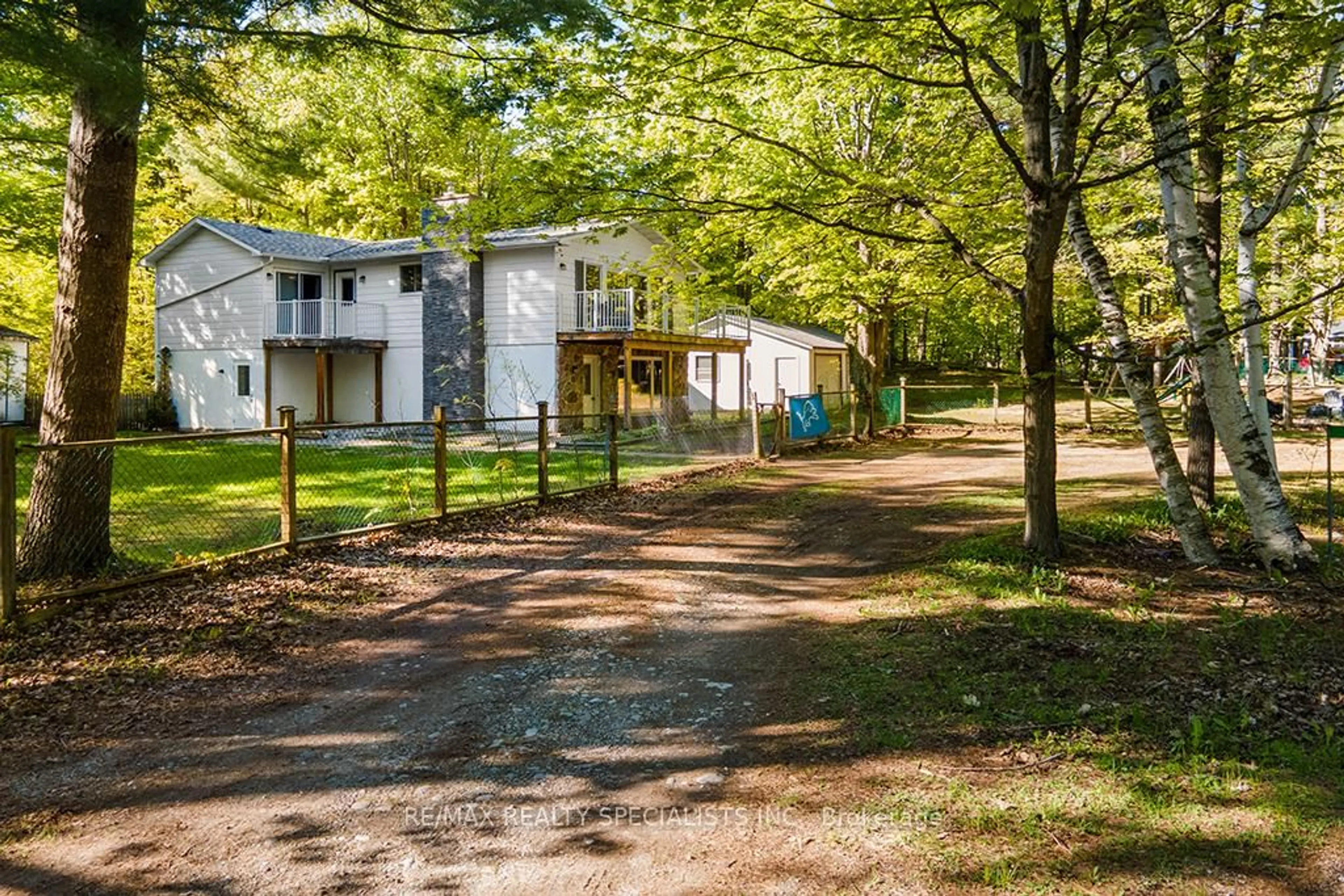 Patio, street for 6 Burton Cres, South Bruce Peninsula Ontario N0H 2G0