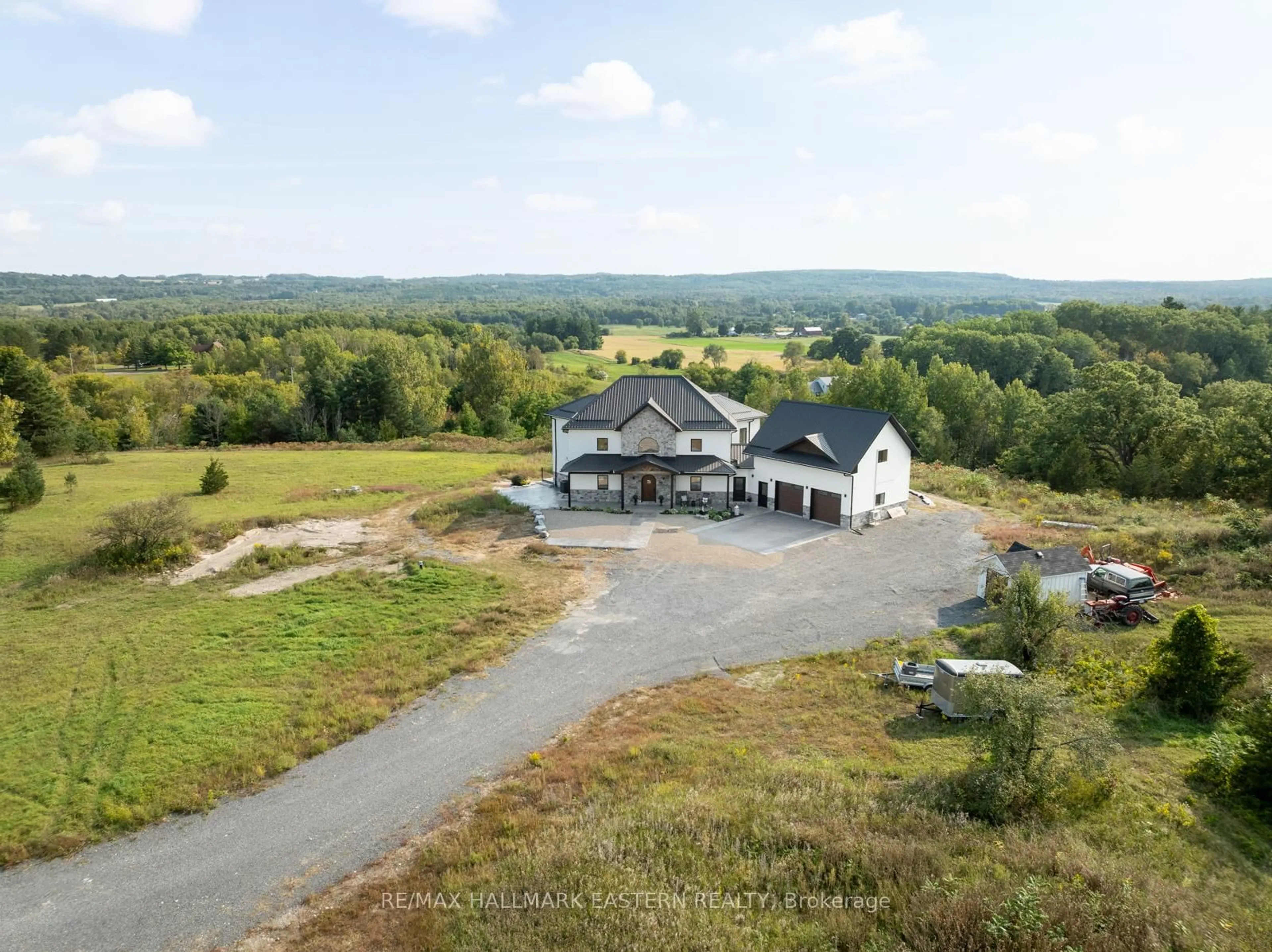 A pic from outside/outdoor area/front of a property/back of a property/a pic from drone, unknown for 14 Ferguson Hill Rd, Brighton Ontario K0K 1R0