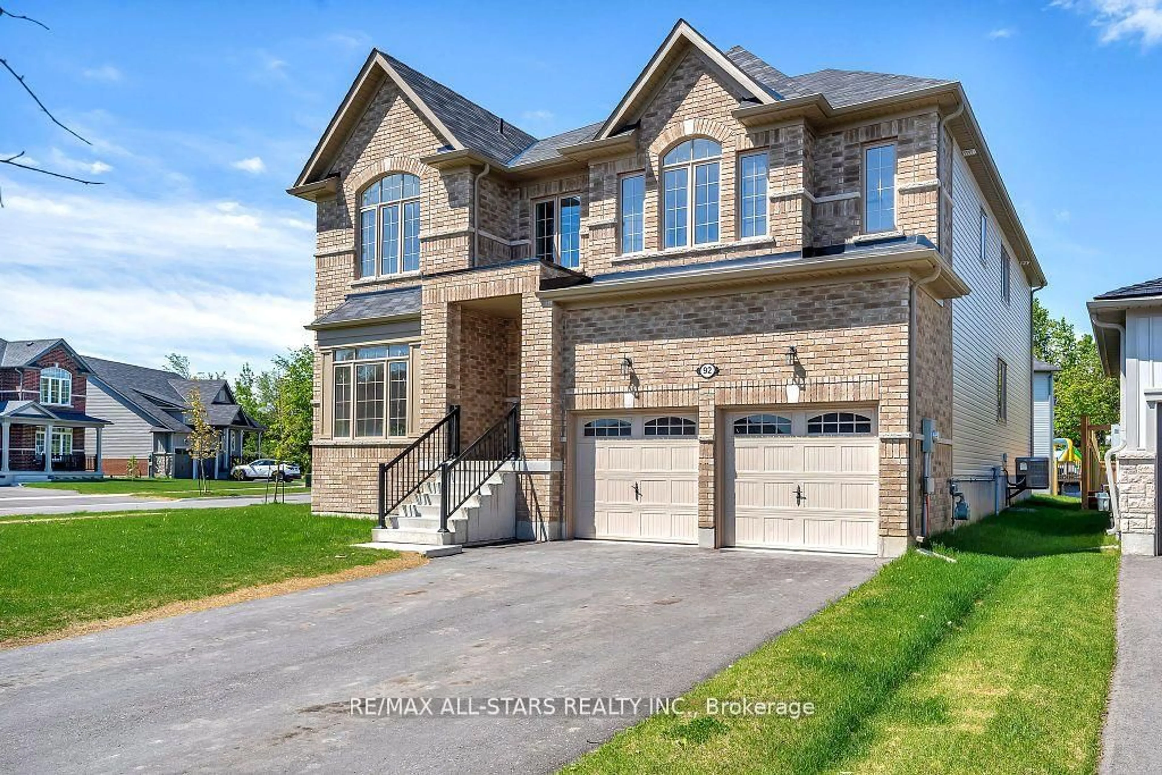 Home with brick exterior material, street for 92 Hennessey Cres, Kawartha Lakes Ontario K9V 1P4
