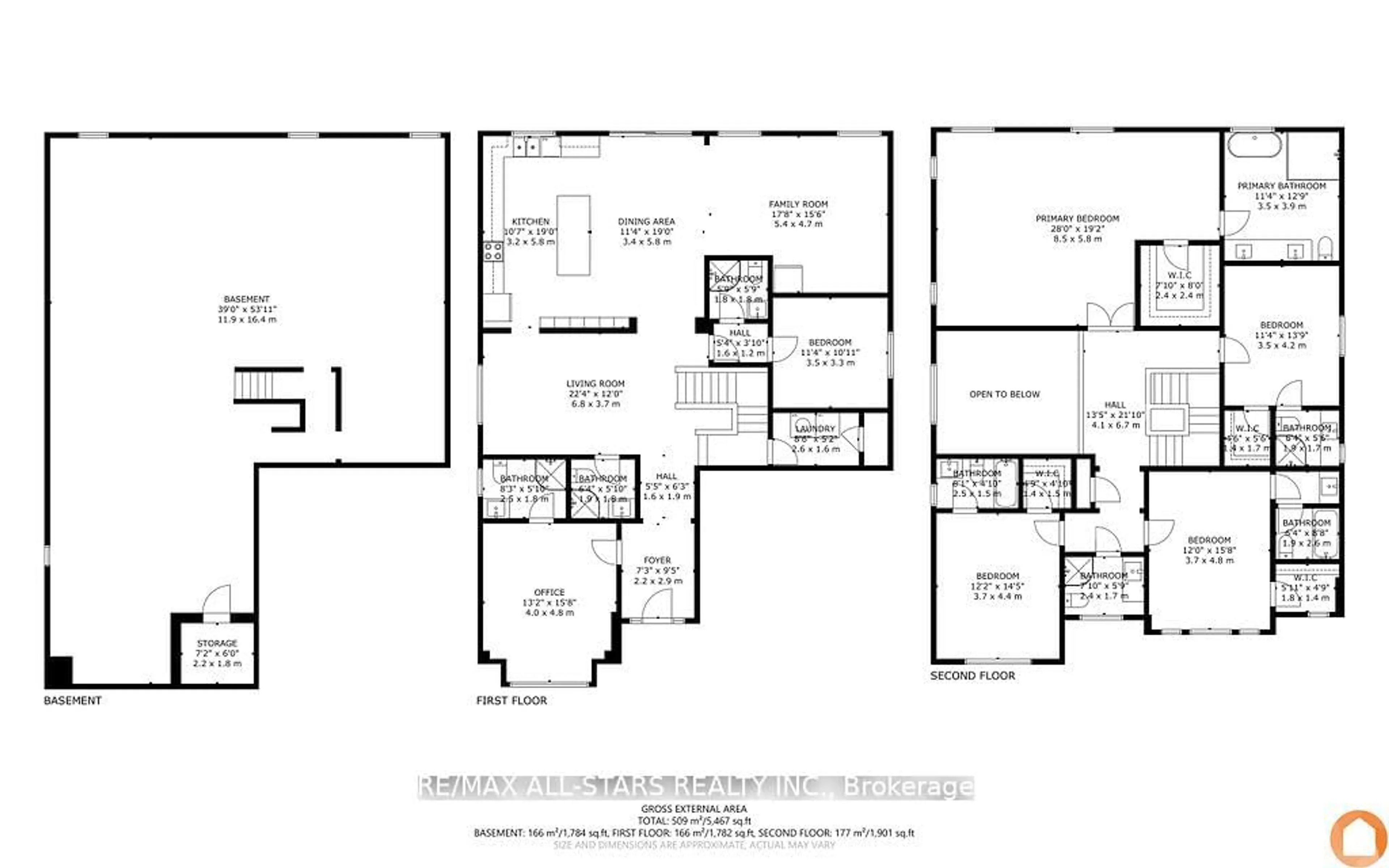 Floor plan for 92 Hennessey Cres, Kawartha Lakes Ontario K9V 1P4