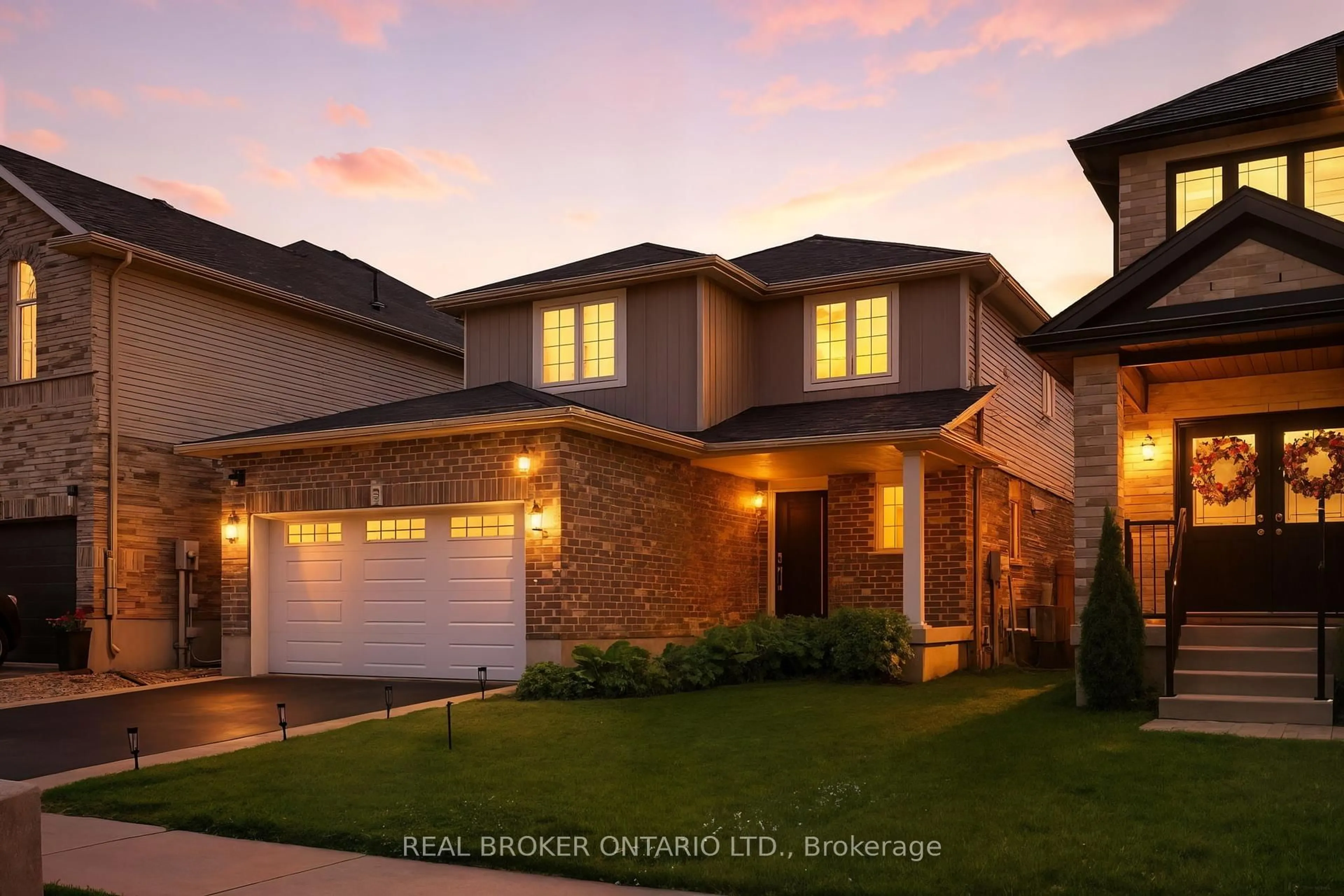 Home with brick exterior material, street for 3 Crawford Pl, Brant Ontario N3L 0A6