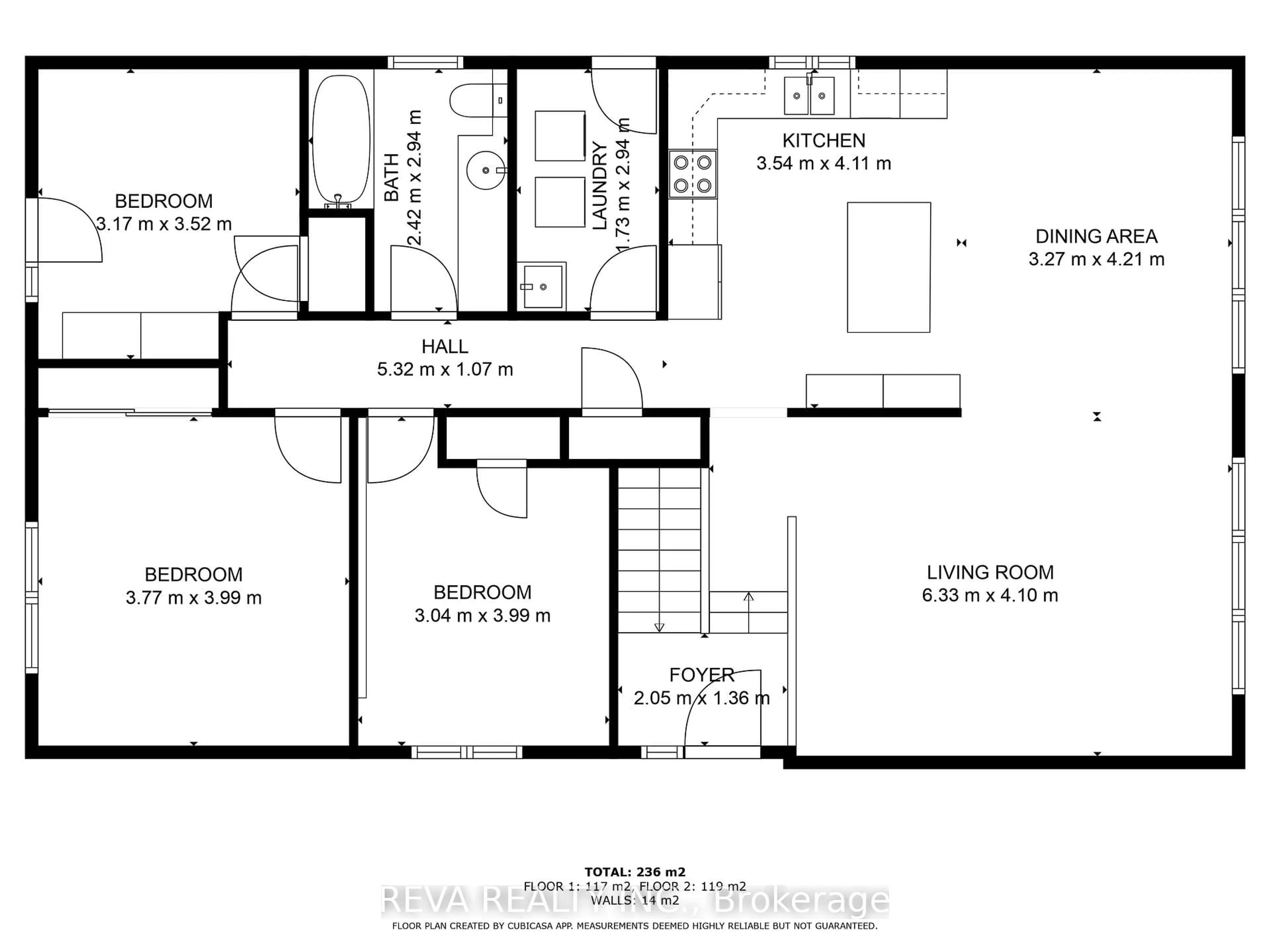 Floor plan for 5 Oak St, Bancroft Ontario K0L 1C0