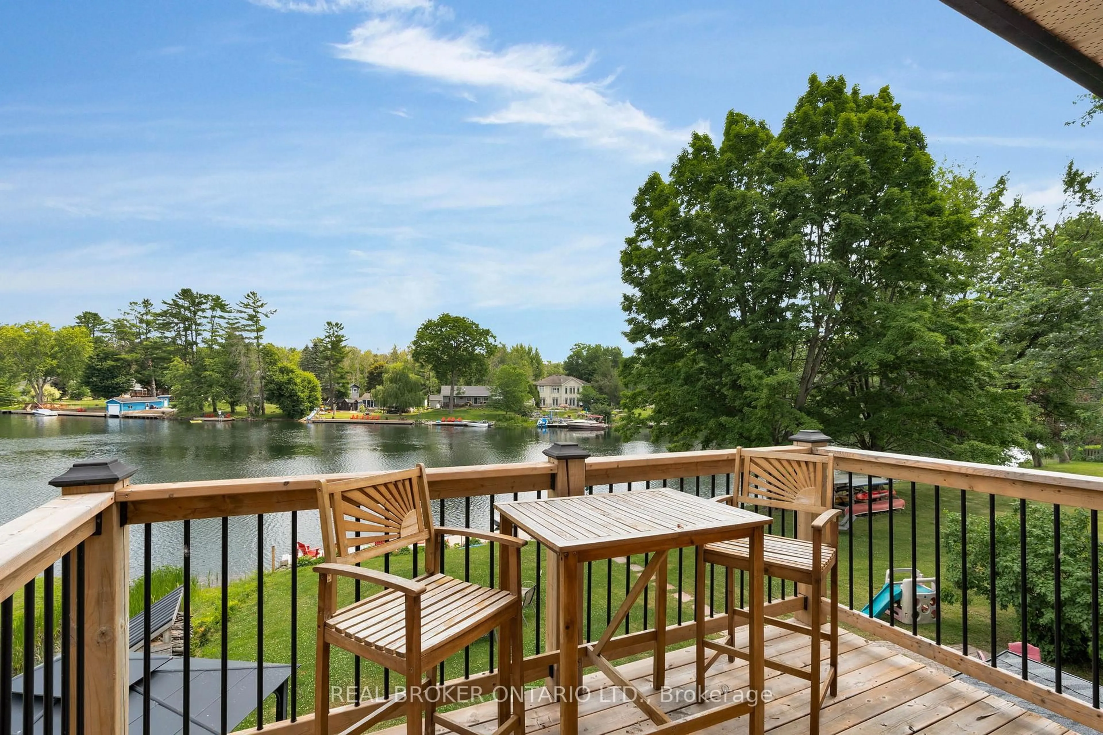 Patio, water/lake/river/ocean view for 1002 Cowbell Lane, Gravenhurst Ontario P0E 1N0