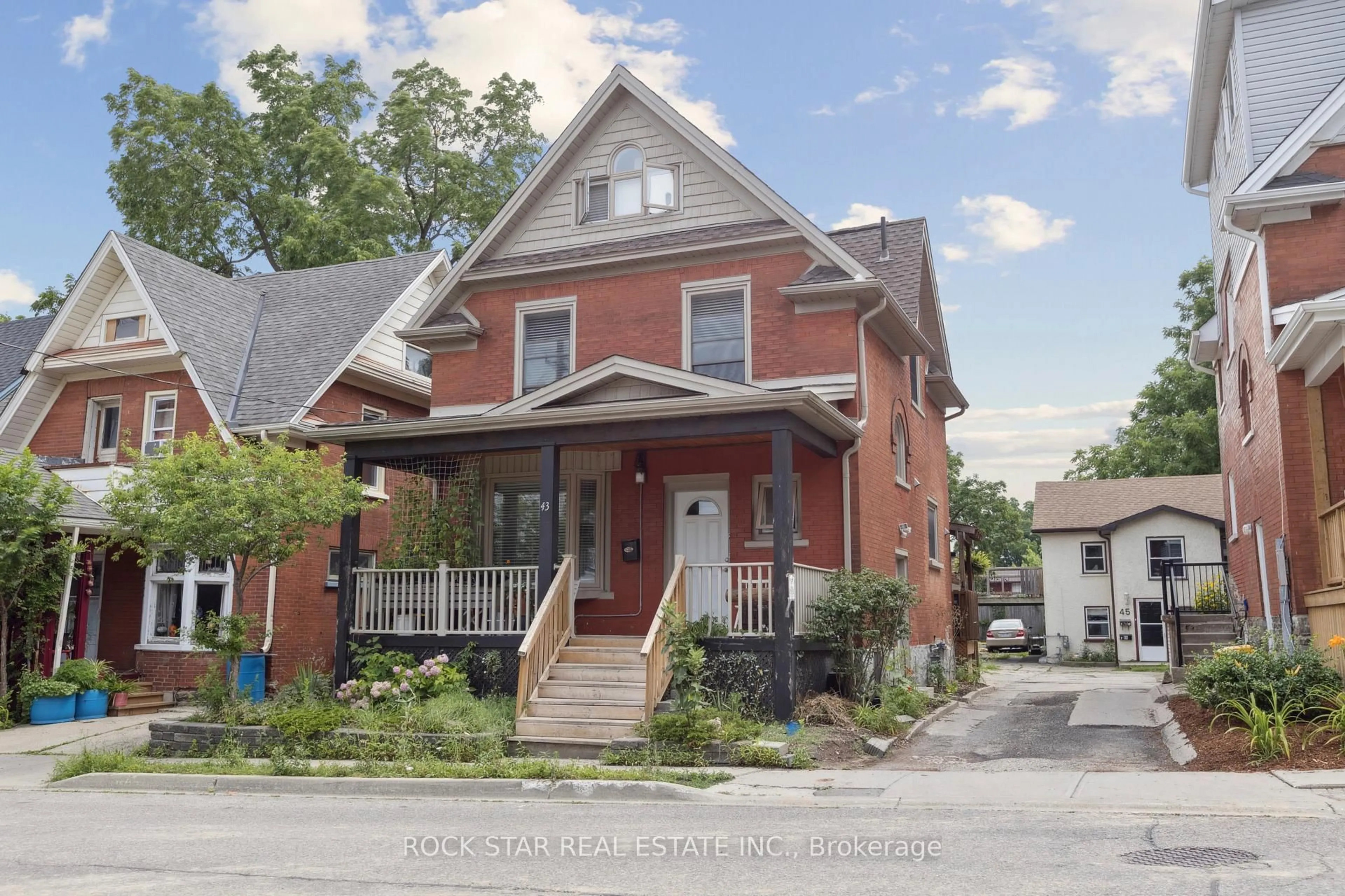 Home with brick exterior material, street for 43 Eby St, Kitchener Ontario N2G 3K9