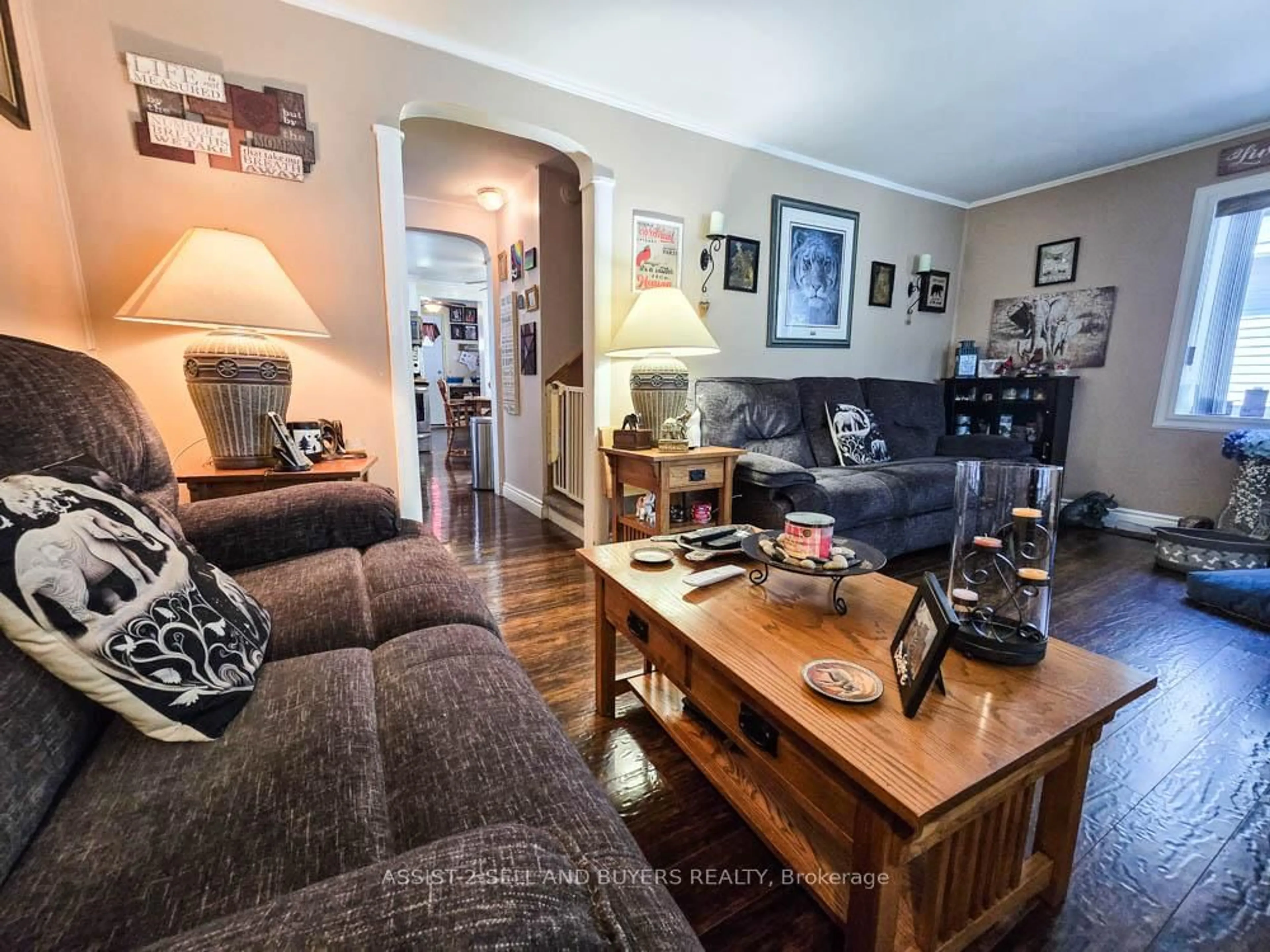 Living room with furniture, unknown for 23 Monroe Ave, Cornwall Ontario K6H 2N1