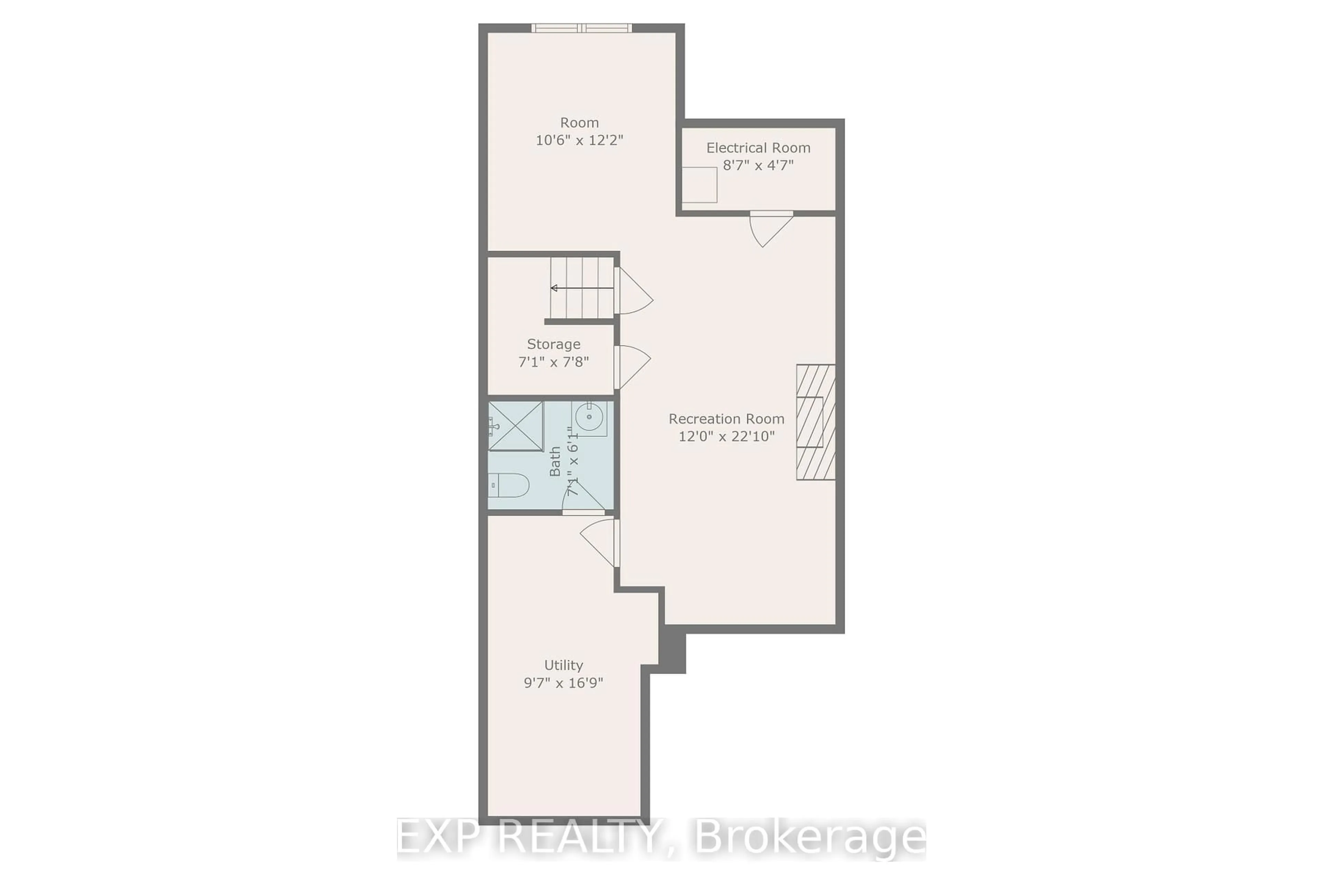 Floor plan for 116 Popplewell Cres, Ottawa Ontario K2J 5R3