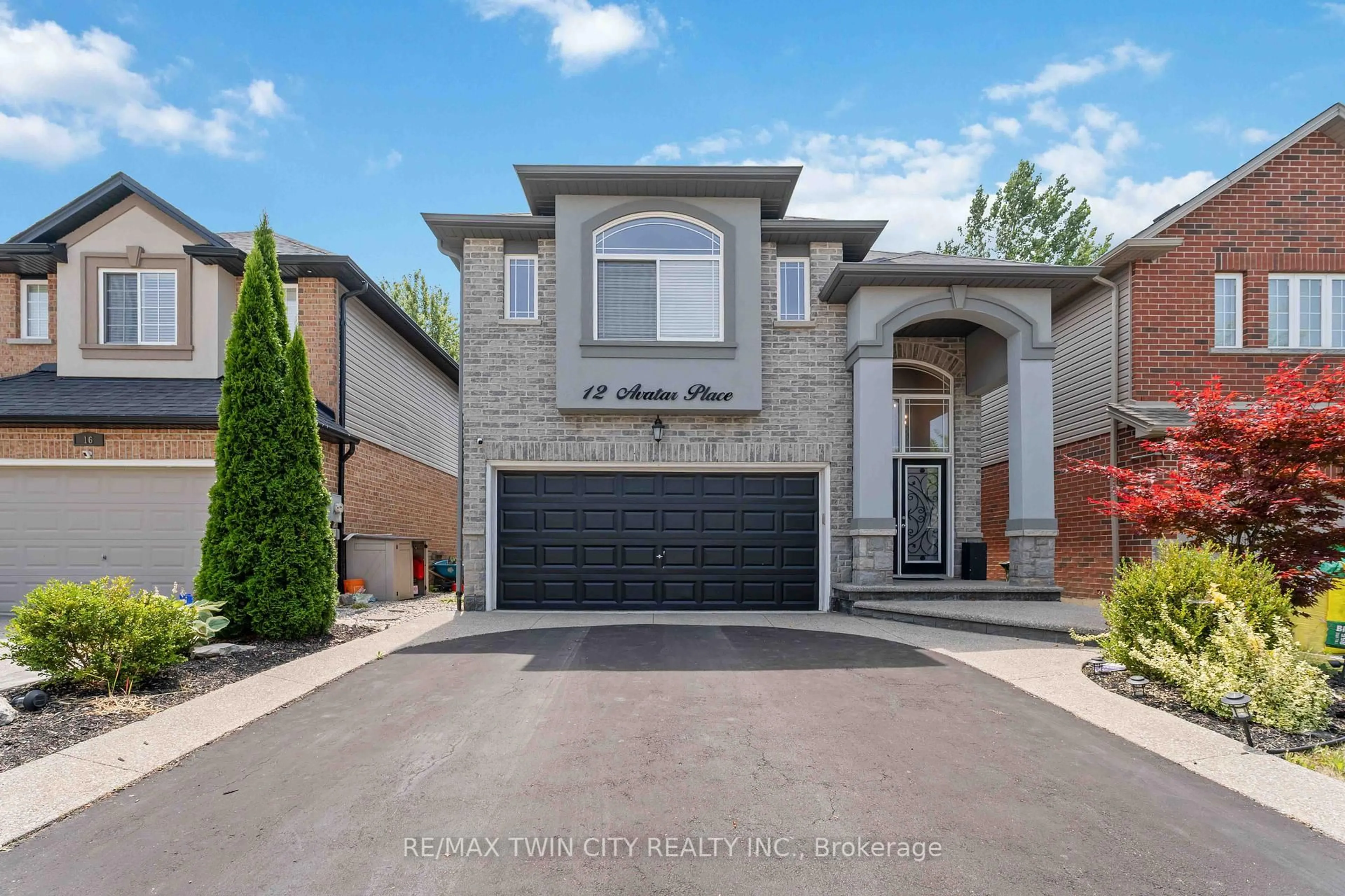 Home with brick exterior material, street for 12 Avatar Pl, Hamilton Ontario L0R 1W0