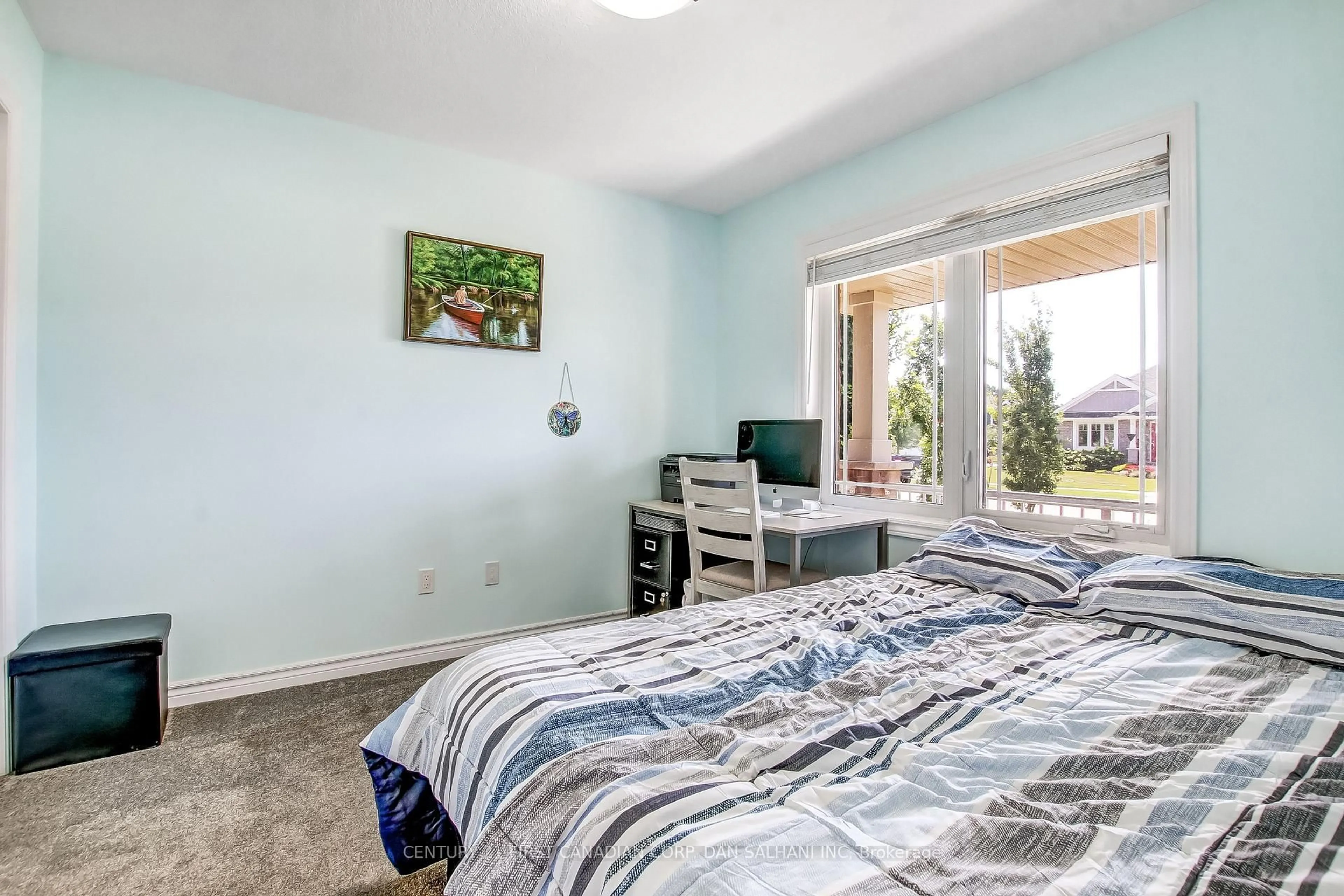 Bedroom with bed, unknown for 200 Emery St, Central Elgin Ontario N5L 0A5