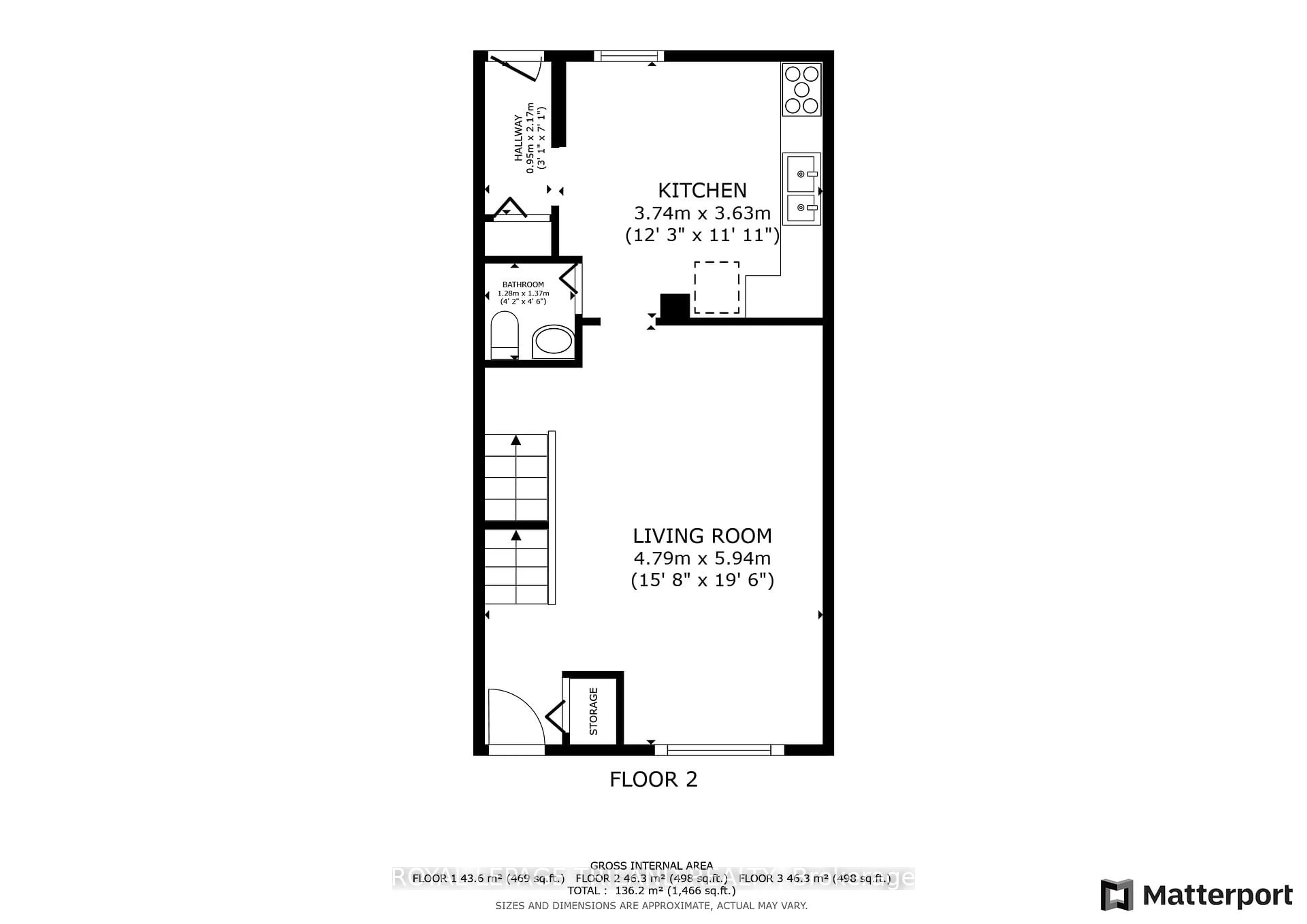 Floor plan for 782 Viscount Rd #22, London South Ontario N6J 4E7