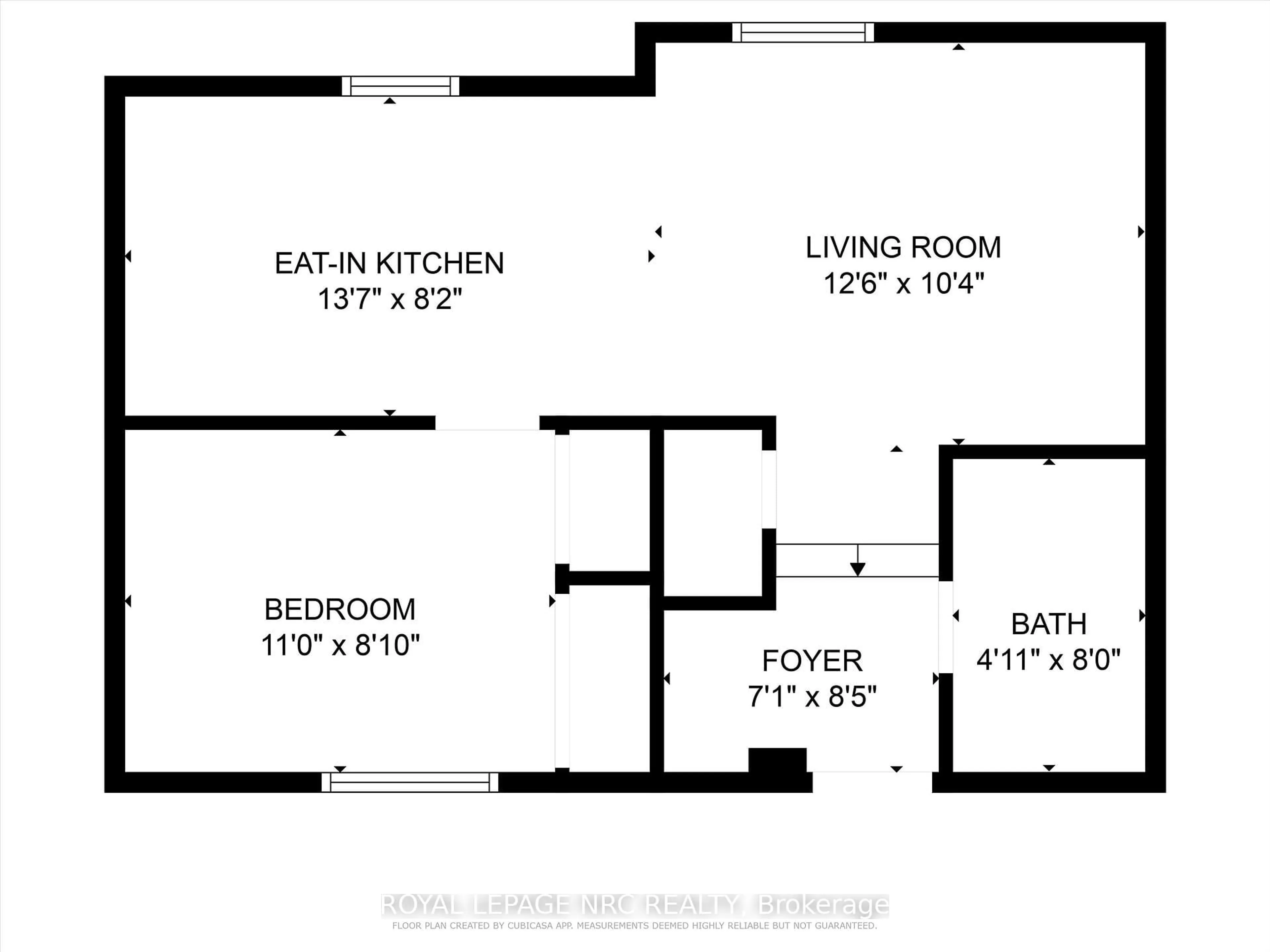 Floor plan for 155 Russell Ave, St. Catharines Ontario L2R 1W3